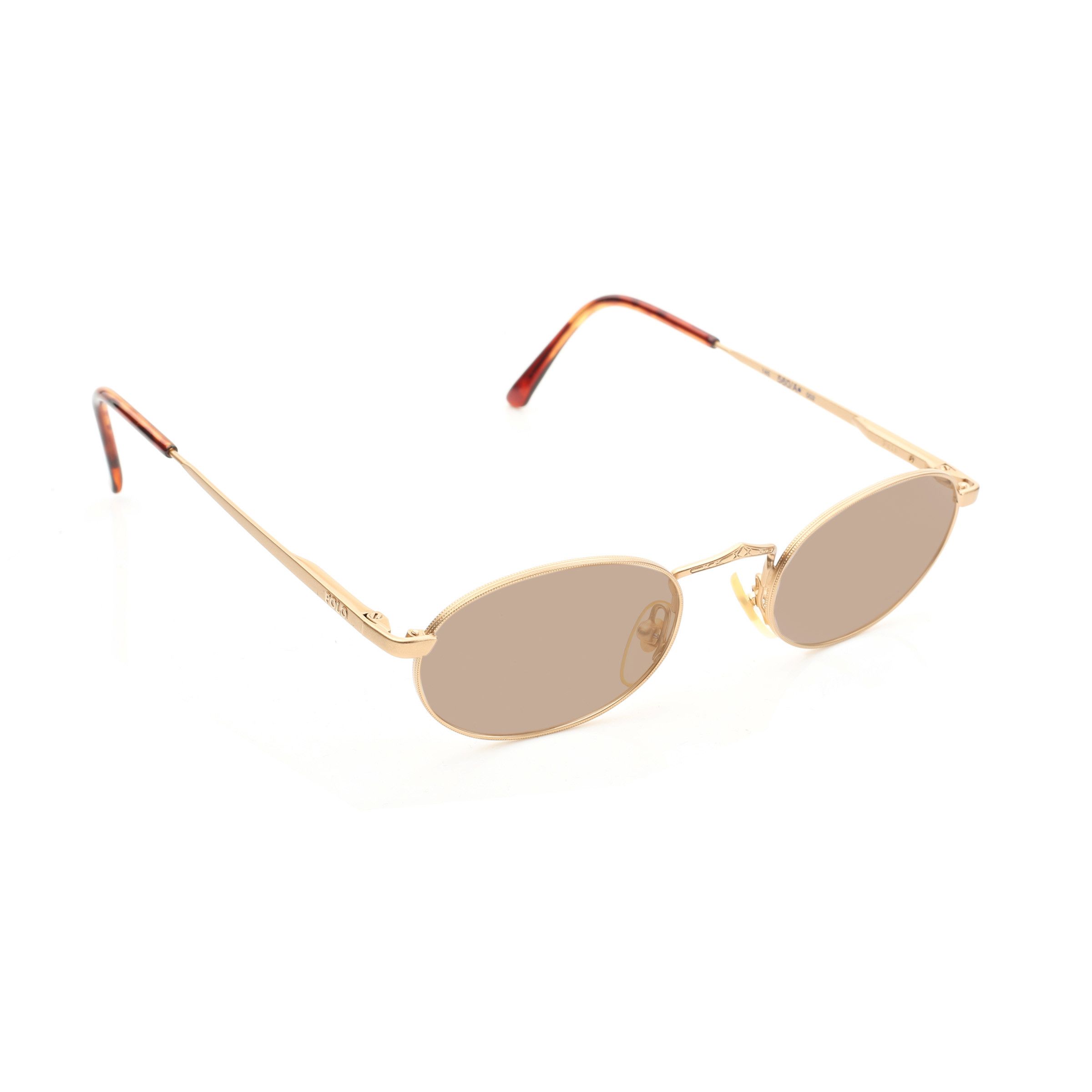 Ralph Lauren Ralph Lauren '90s Gold Oval Sunglasses Size ONE SIZE - 1 Thumbnail