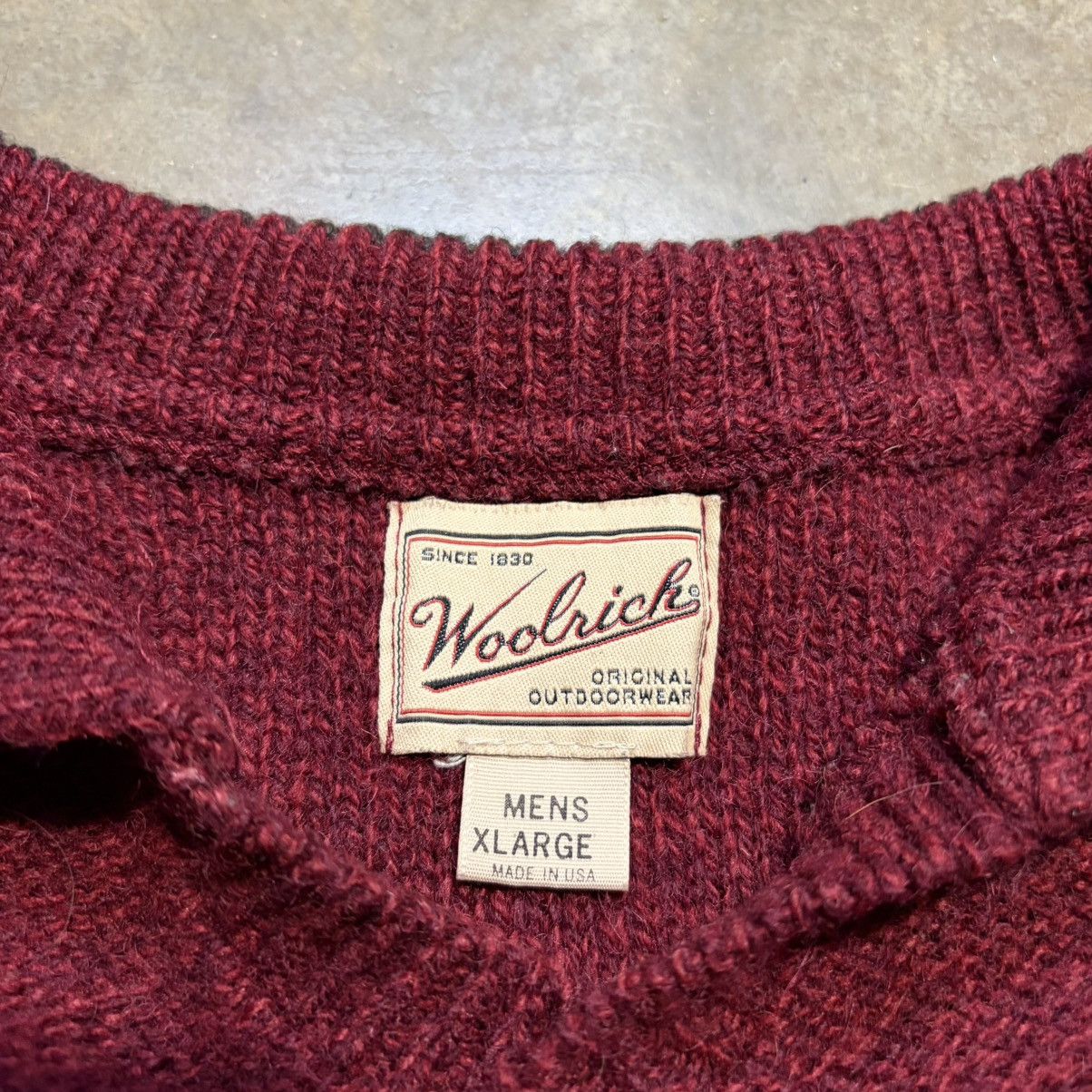 Woolrich Woolen Mills Vintage Woolrich Wool Sweater Striped Collared Fisherman 90s Size US XL / EU 56 / 4 - 8 Thumbnail
