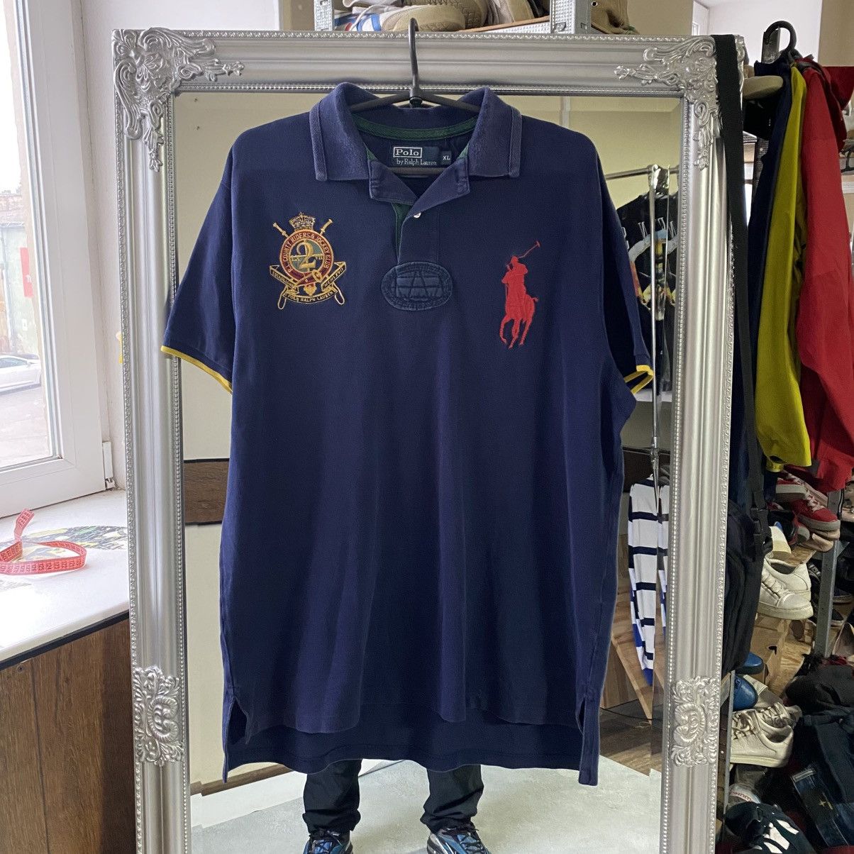 Polo Ralph Lauren Polo Ralph Lauren 2 Big Pony Rugby USA Y2k T-shirt Polos Size US L / EU 52-54 / 3 - 1 Thumbnail