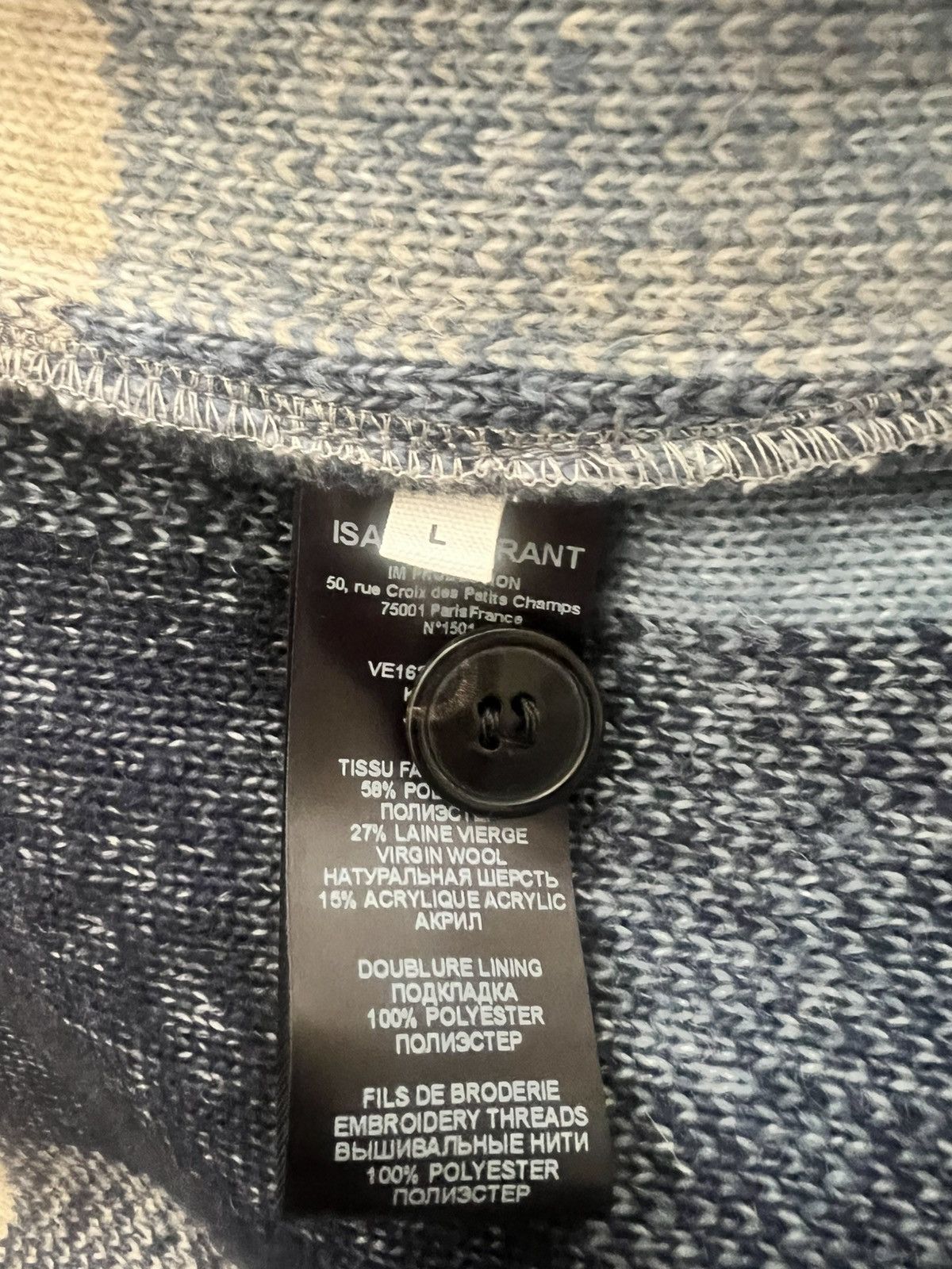 Isabel Marant Isabel Marant Kervon Size US L / EU 52-54 / 3 - 3 Thumbnail