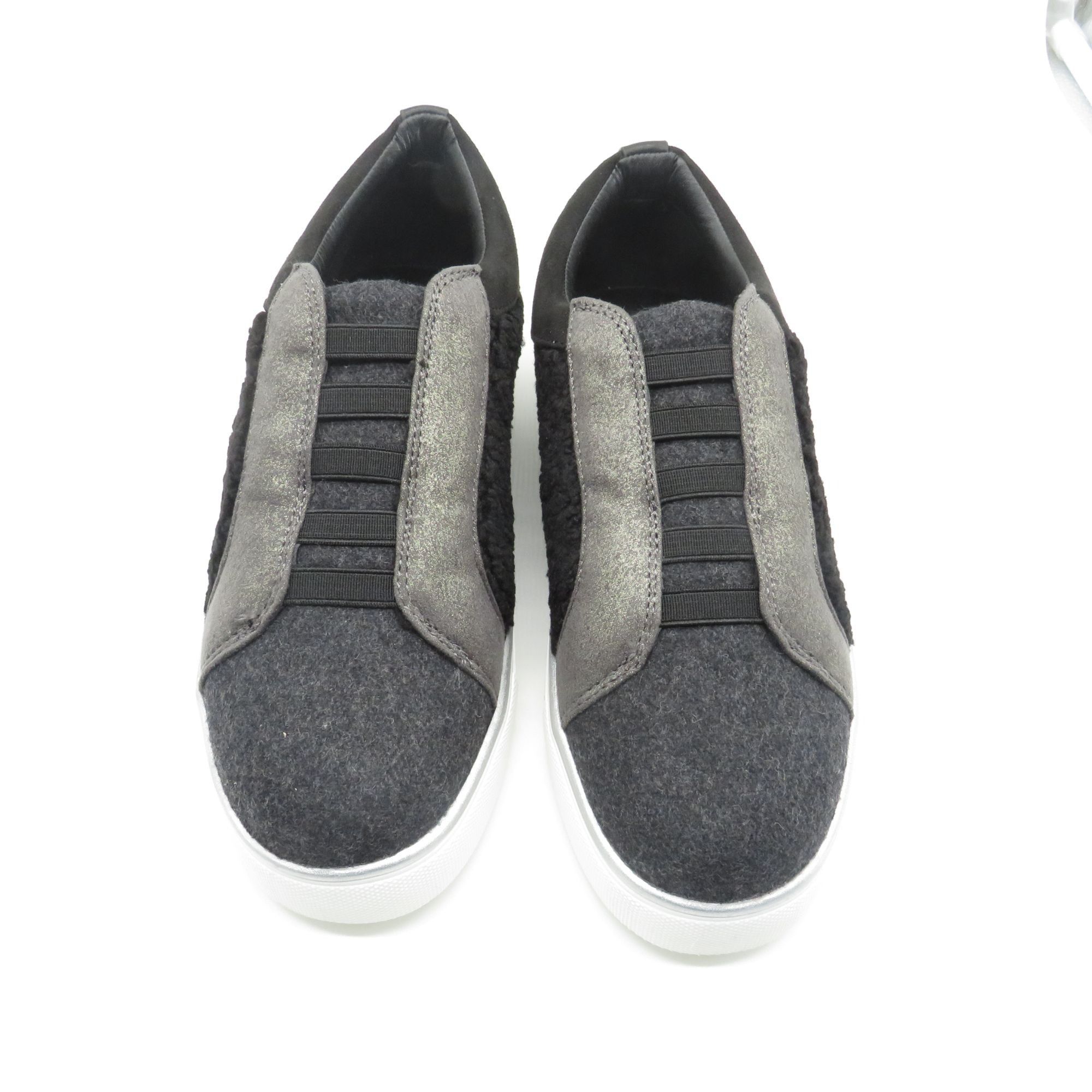 Other Kenneth Cole Reaction Womens Bonnie Cozy Sneakers 7 Black/Gr Size US 7 / IT 37 - 2 Thumbnail