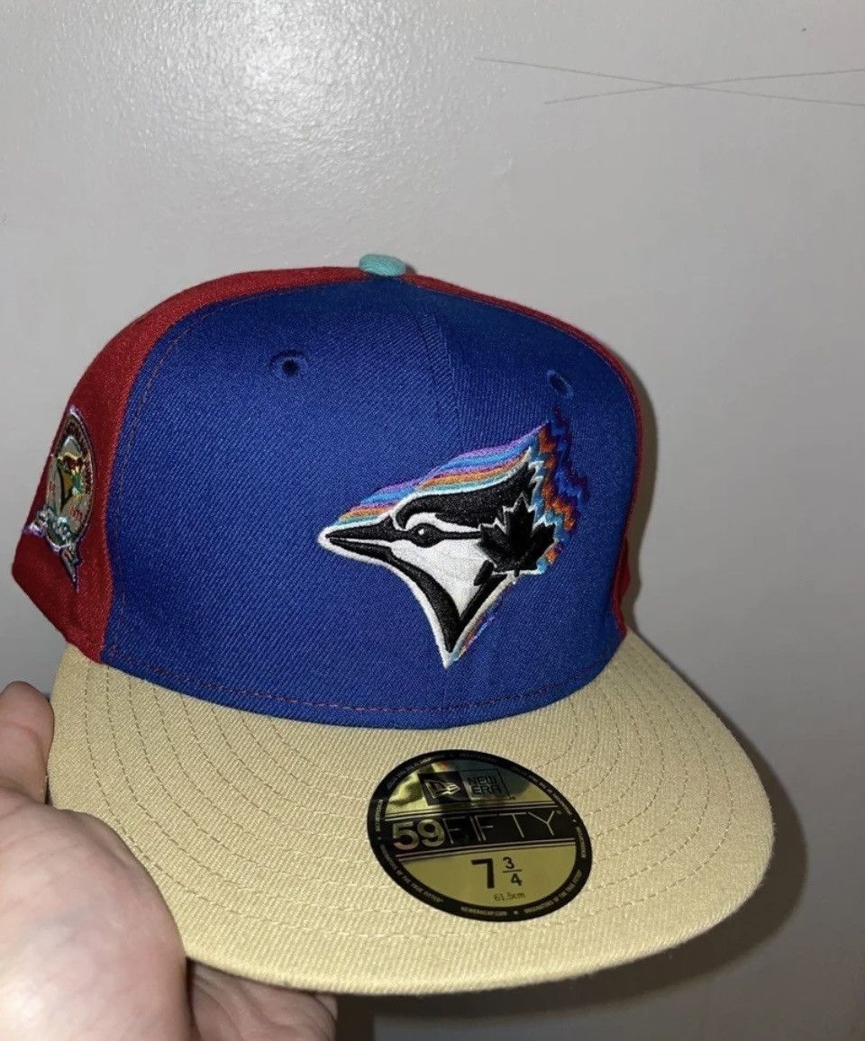 image of Myfitteds Toronto Blue Jays Patagonia Crew Neck Size 7 3/4 B, Men's