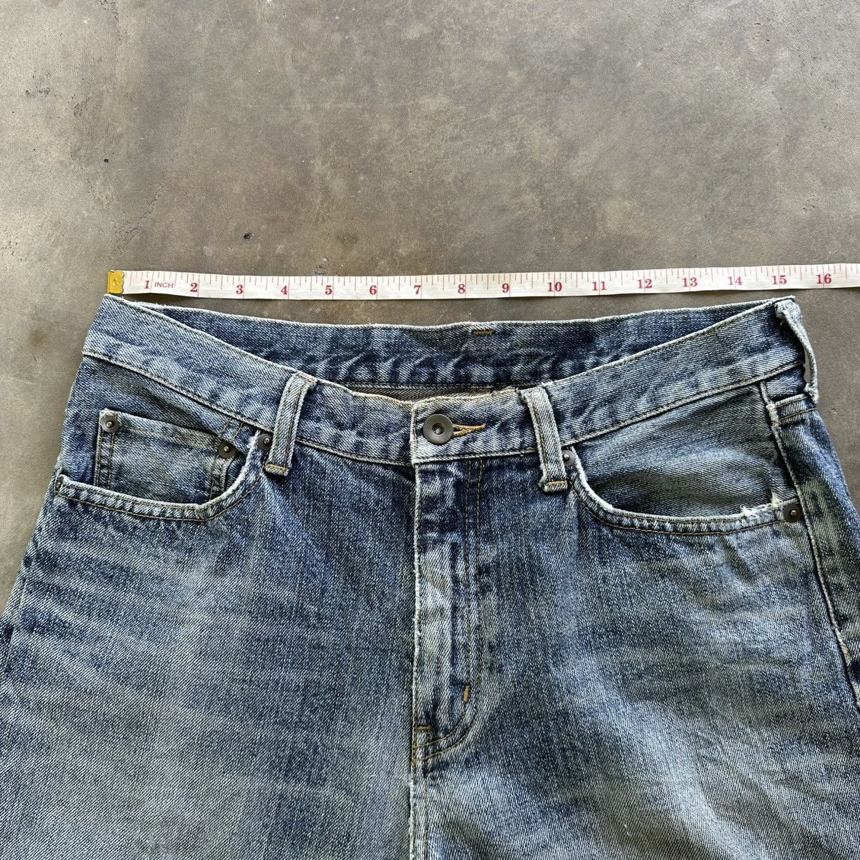 Japanese Brand Vintage Japanese Distressed Faded Denim Jean Pant W31 Size US 31 - 8 Thumbnail