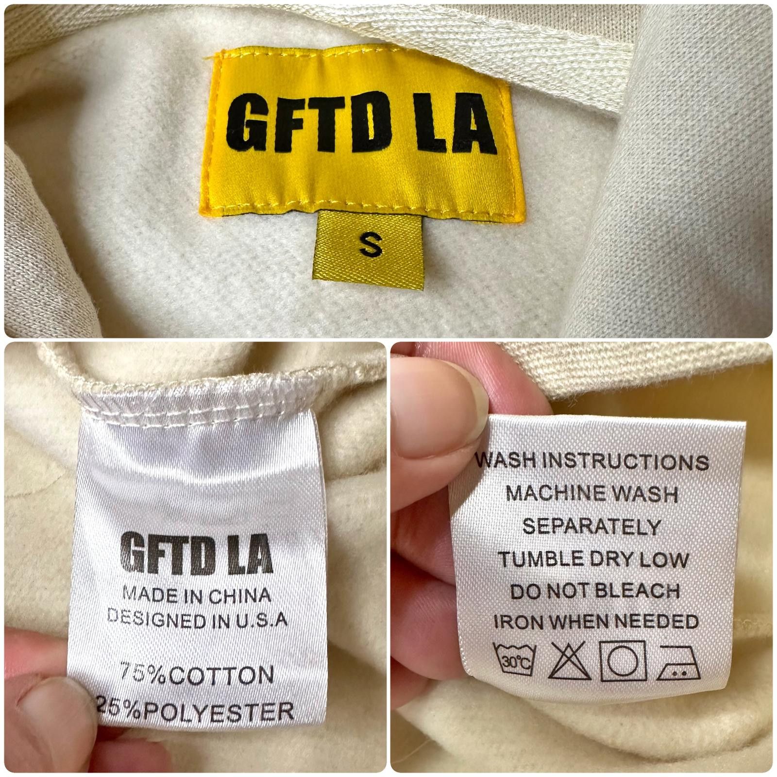 Other NWT GFTD LA Follow Me to Heaven Pullover Hoodie Cream Mens S Size US S / EU 44-46 / 1 - 8 Thumbnail