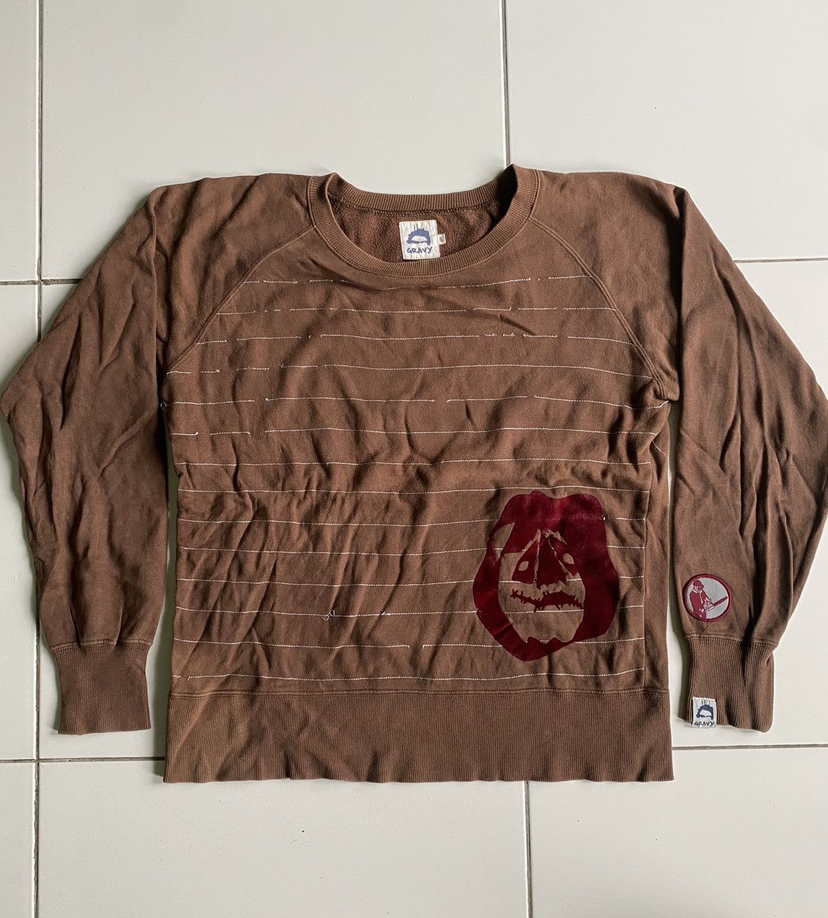 Vintage Plain Gravy Crewneck