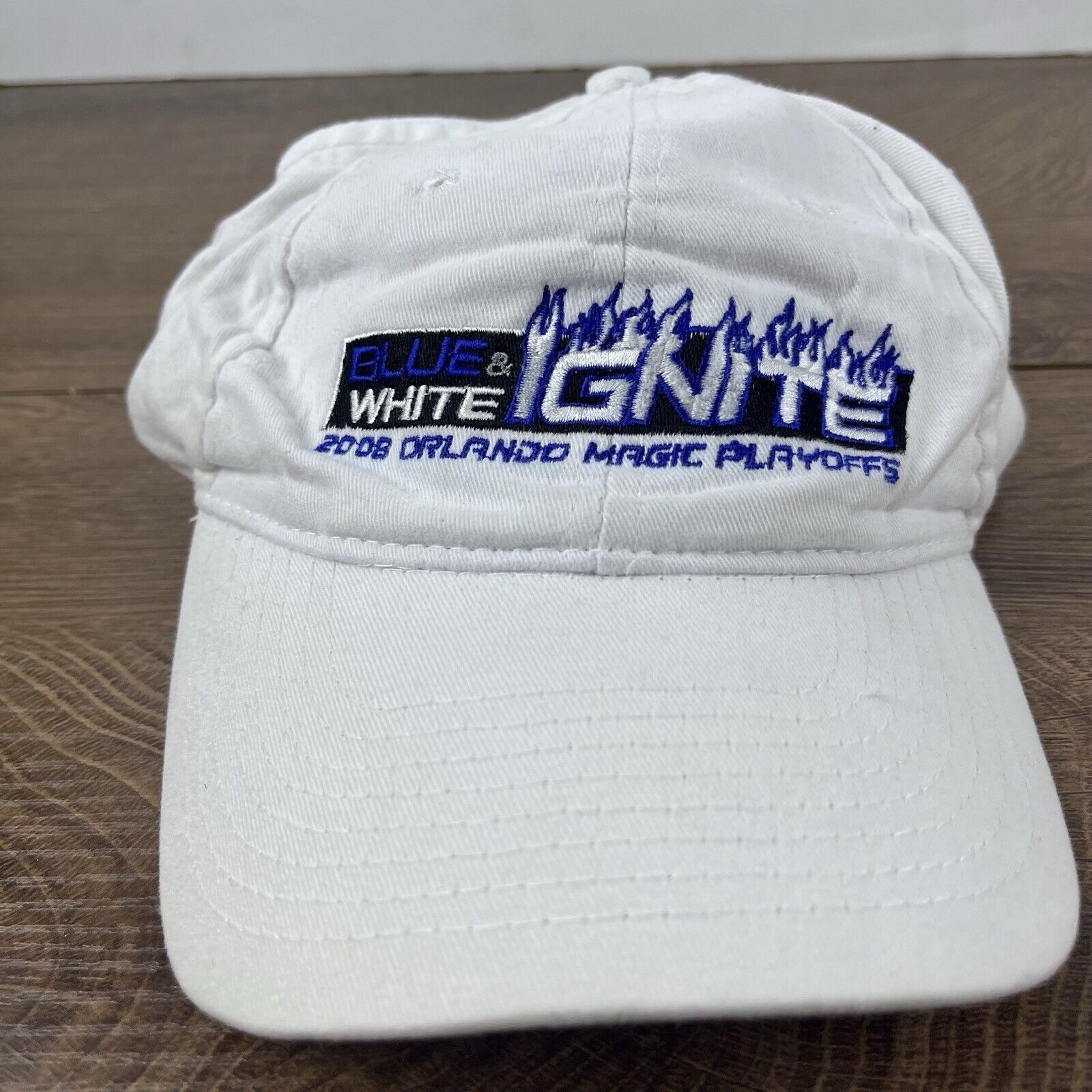 Other 2008 Orlando Magic Playoffs Hat Blue and White Ignite White Size ONE SIZE - 5 Thumbnail