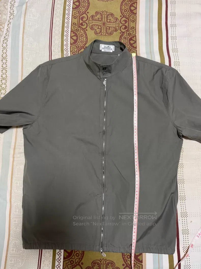 Hermes Hermes size 38 Jacket shirt, stand collar, two buttons on c Size US S / EU 44-46 / 1 - 5 Thumbnail