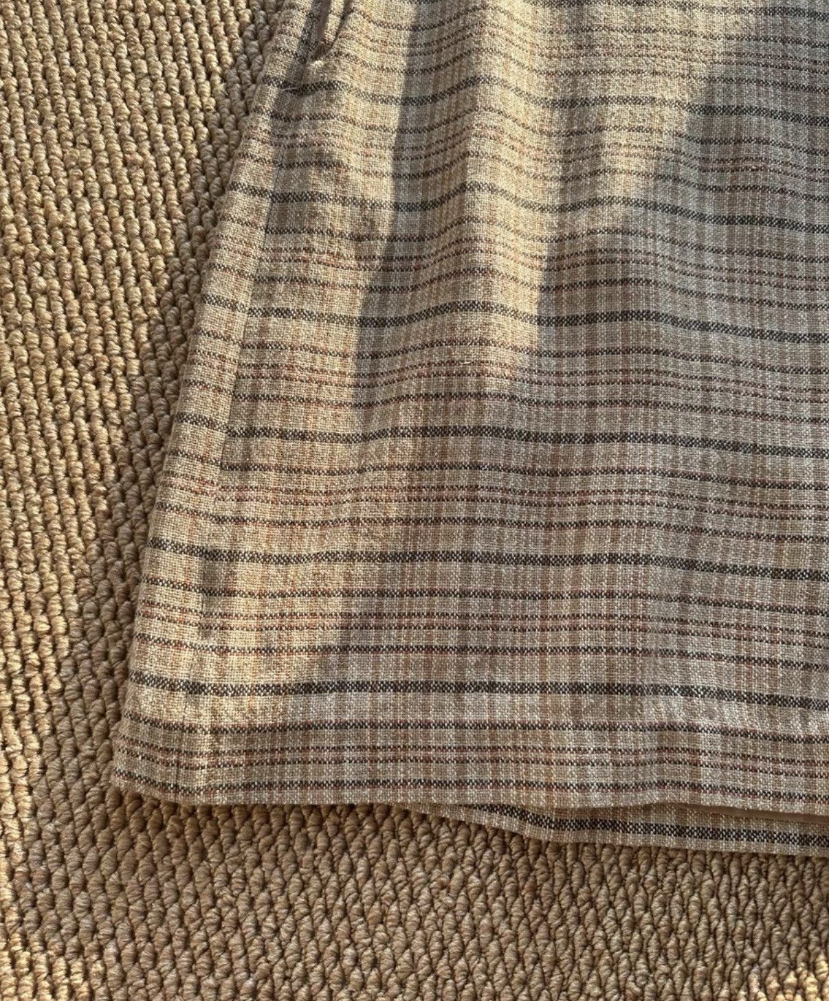 Auralee Auralee Wool Plaid Midi Skirt K23 Size 24" / US 00 / IT 34 - 3 Thumbnail