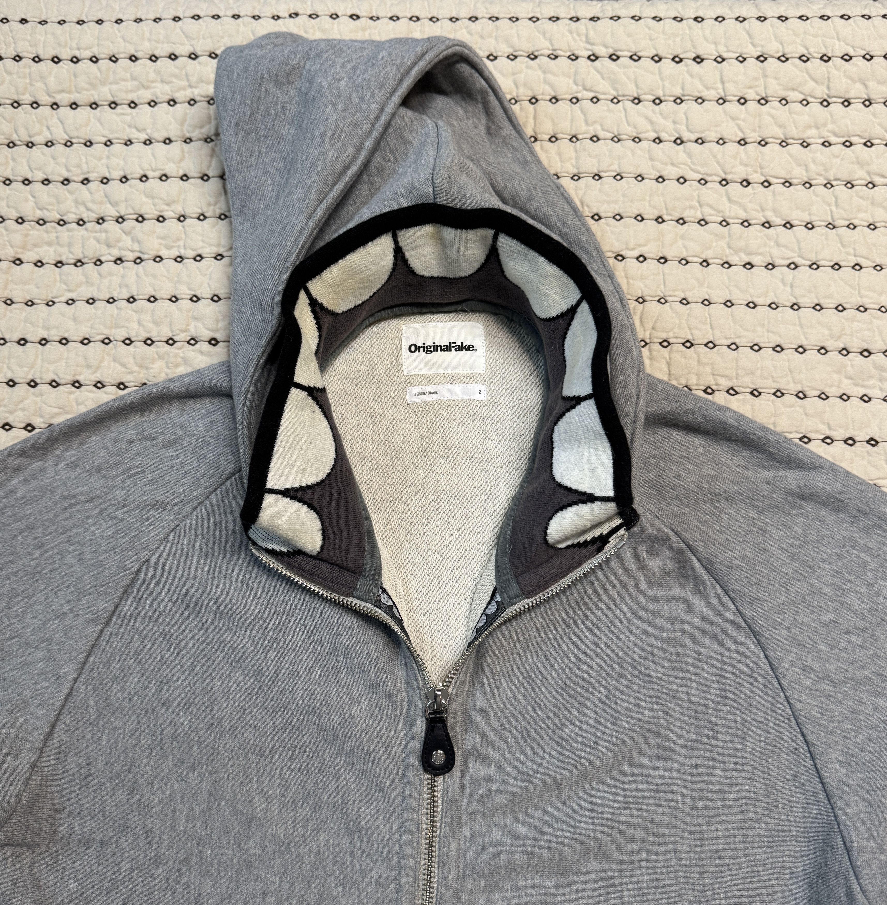 Kaws KAWS ORIGINAL FAKE X LOOPWHEELER CHOMPERS RAGLAN HOODIE SZ 2 Size US M / EU 48-50 / 2 - 4 Thumbnail