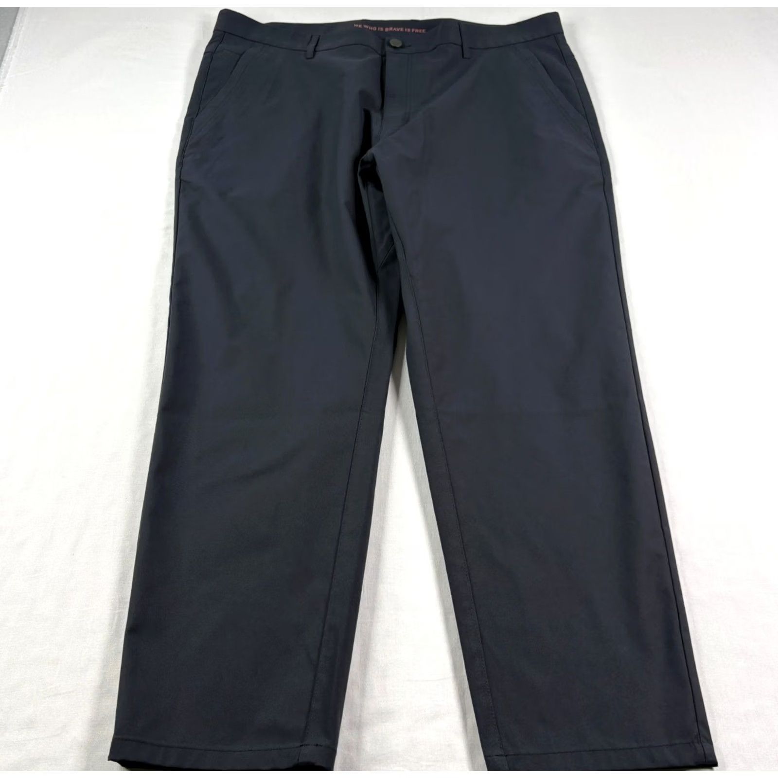 Vintage Marcus Pierce Pants Mens 38x28 Blue Chino Renegade Stretch Performance Golf Shirt? Size US 38 / EU 54 - 2 Thumbnail