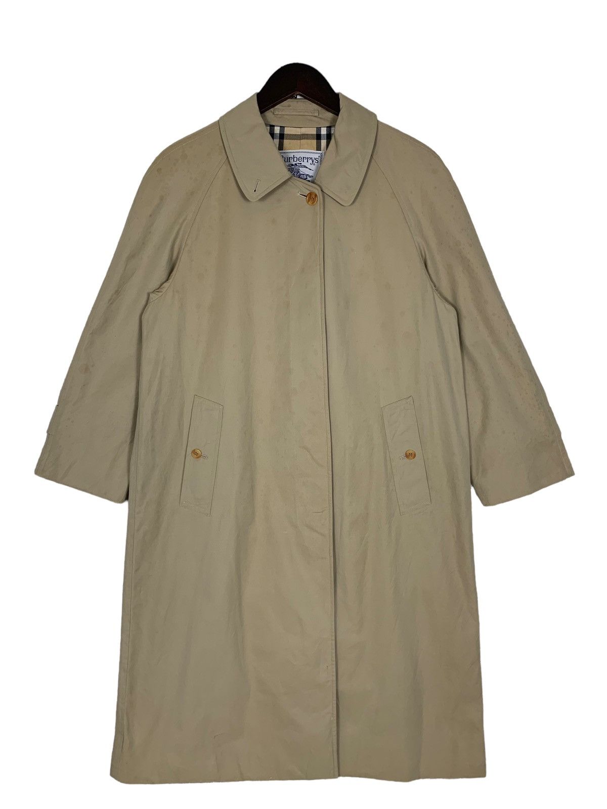 Burberry Luxury Trench Coat colour Cream Size M