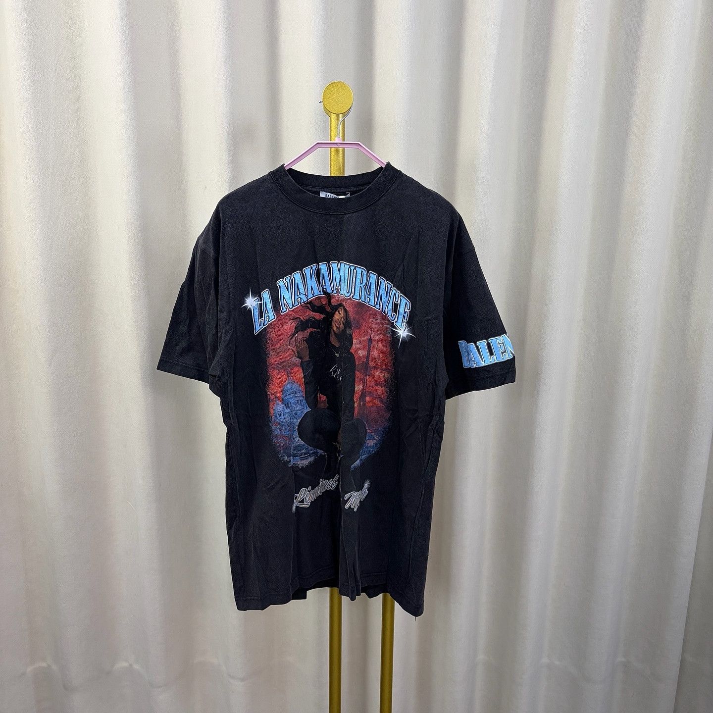Balenciaga Balenciaga La Nakamurance Graphic T-Shirt XS Size US XS / EU 42 / 0 - 1 Thumbnail