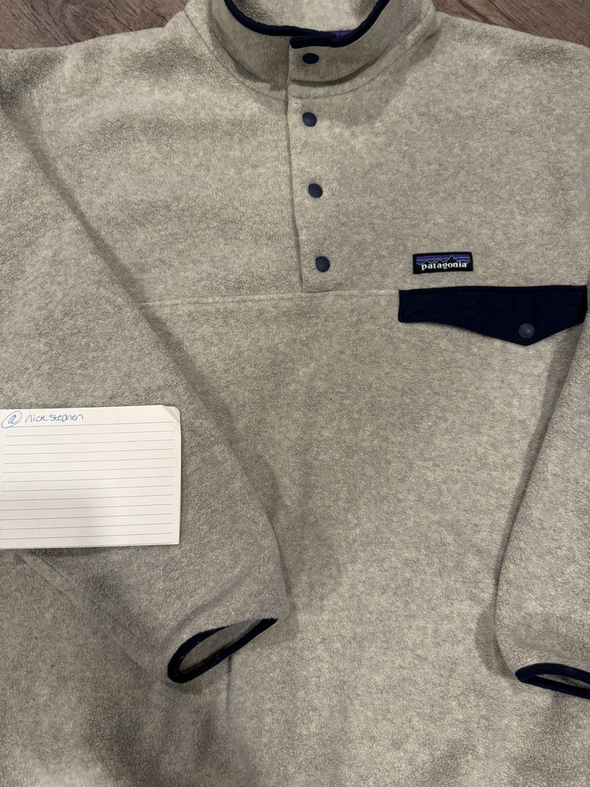 Patagonia Patagonia Synchilla Quarter Snap sz L Size US L / EU 52-54 / 3 - 1 Thumbnail