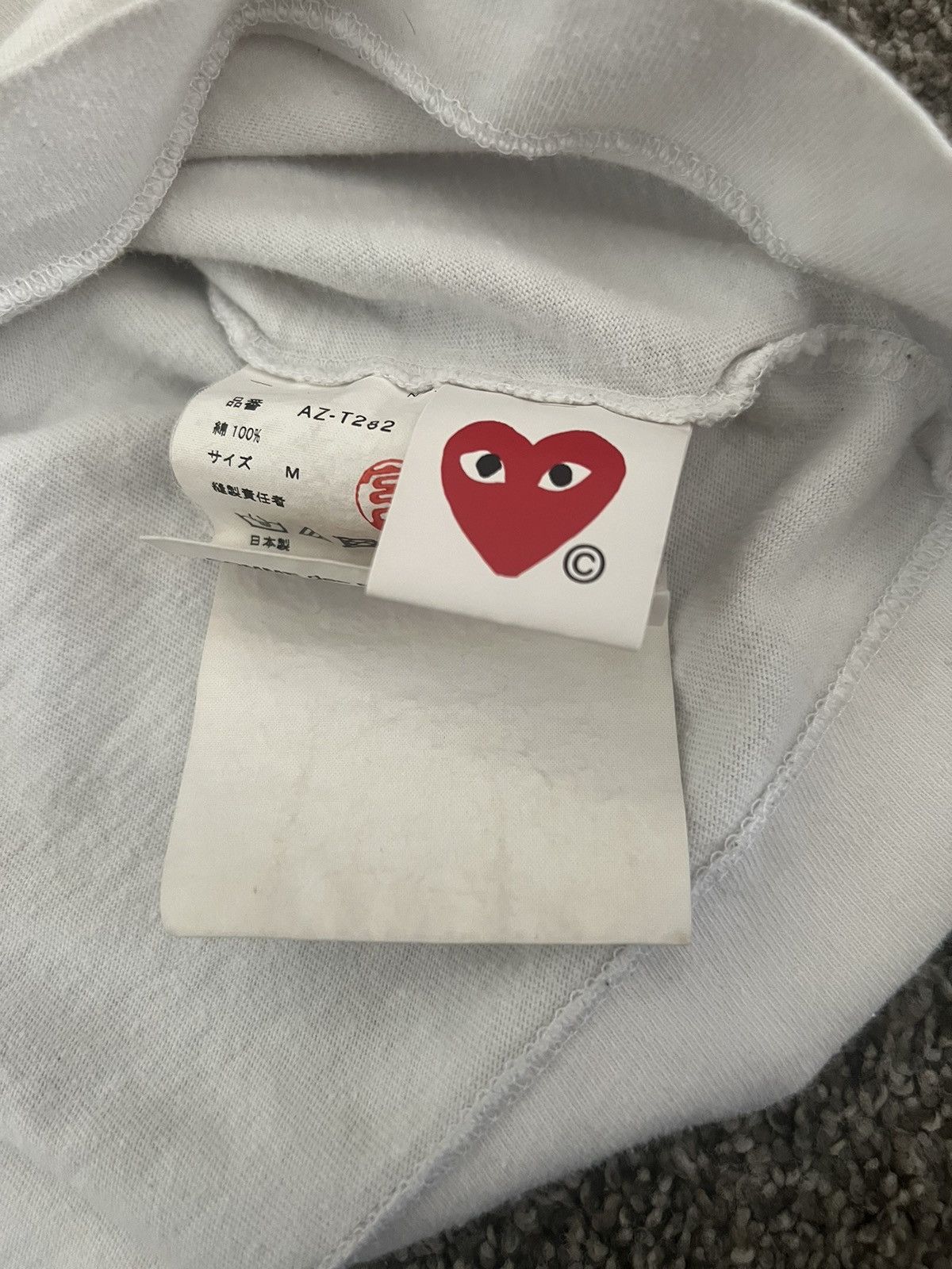 Comme des Garcons × Comme des Garcons PLAY Comme Des Garçons PLAY Tee Size US M / EU 48-50 / 2 - 5 Thumbnail