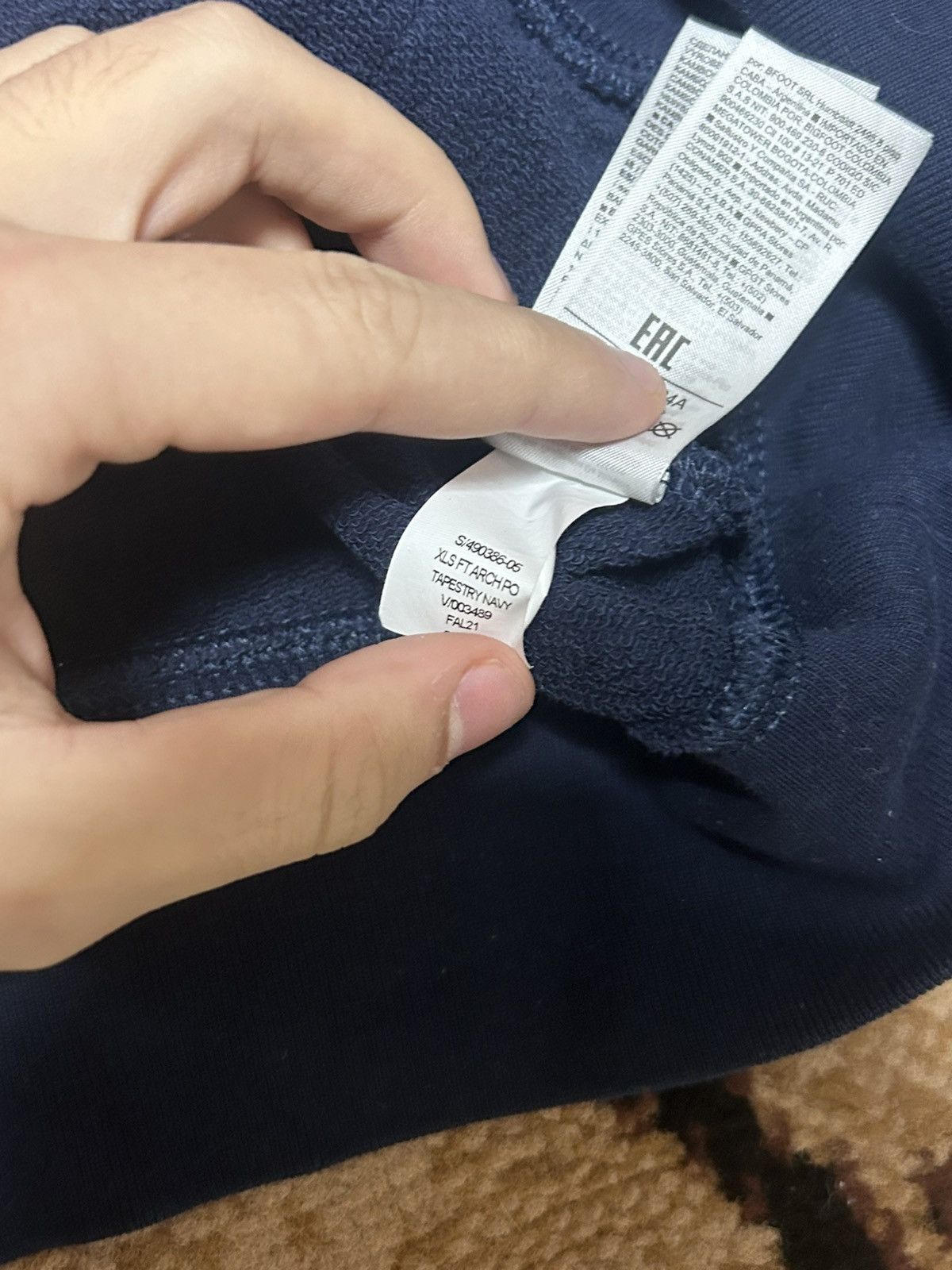 Gap × Vintage 00S vintage GAP Big logo oversized retro hoodie rare Size US L / EU 52-54 / 3 - 6 Thumbnail