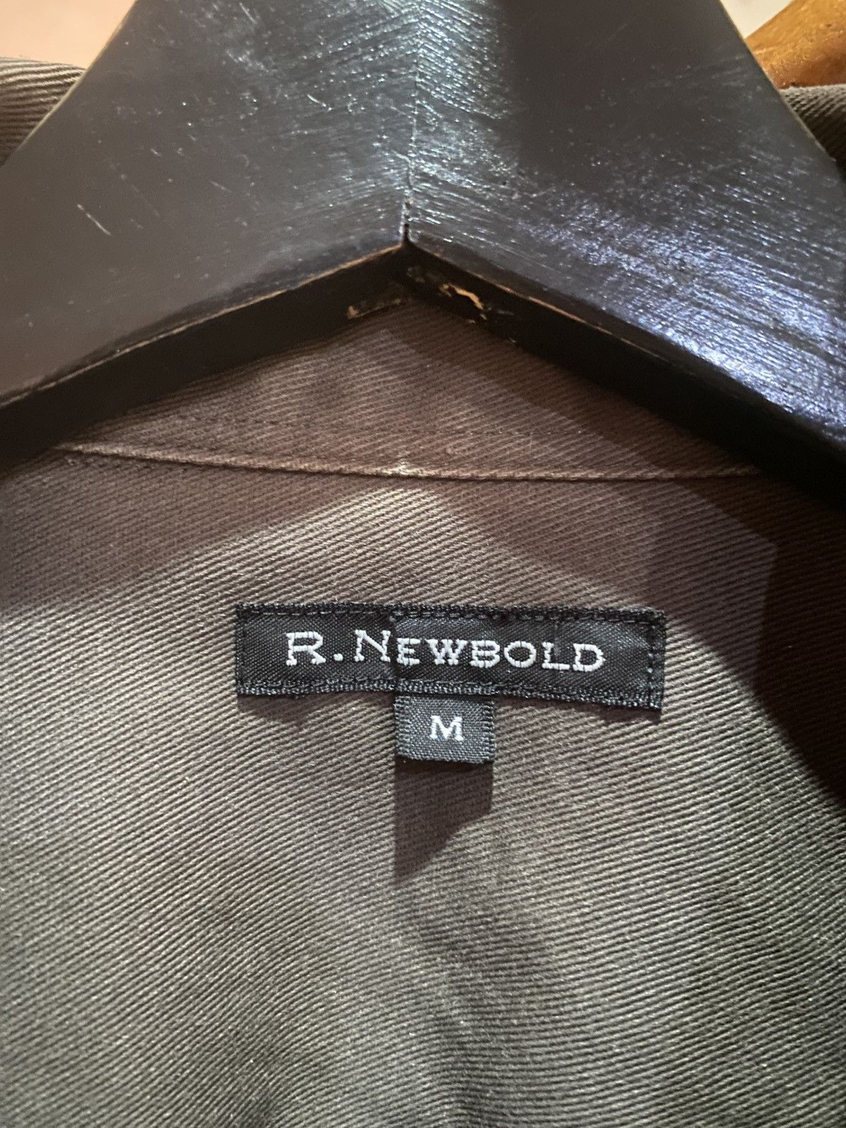 R.Newbold R. Newbold Military-Inspired Short Sleeve Shirt With Patch Size US M / EU 48-50 / 2 - 5 Thumbnail