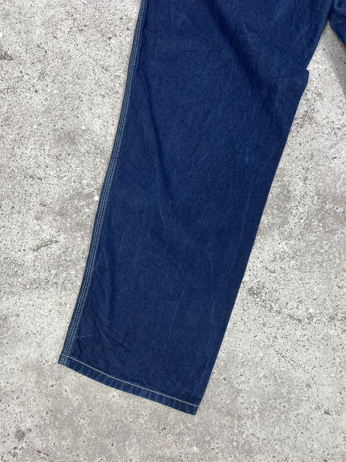Carhartt Vintage Carhartt Denim Simple Pants 90s Blue Size US 33 - 5 Thumbnail