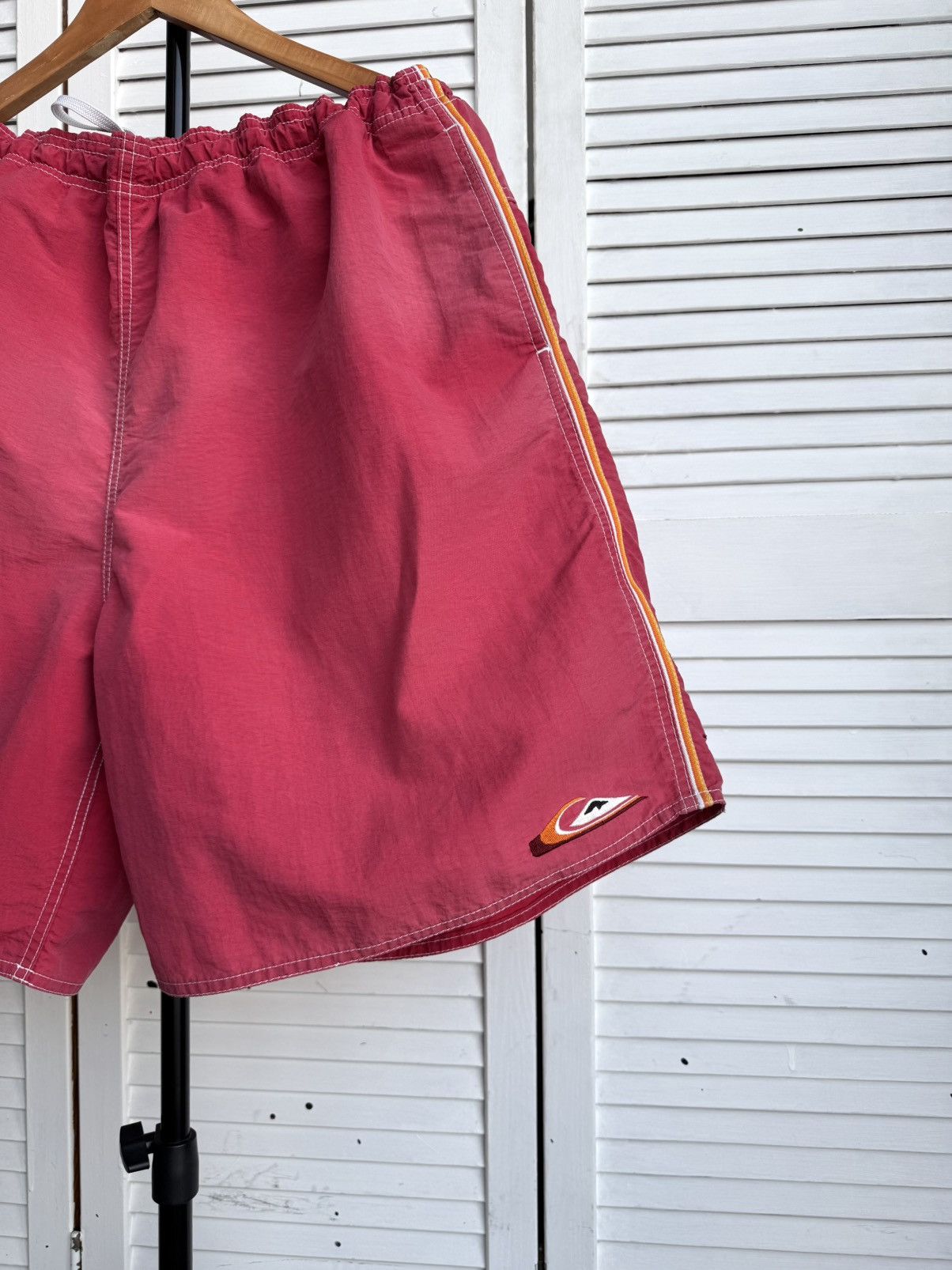 Quiksilver Vintage Quiksilver Board Shorts Surf Swim Trunks Faded Red Size US 36 / EU 52 - 12 Thumbnail