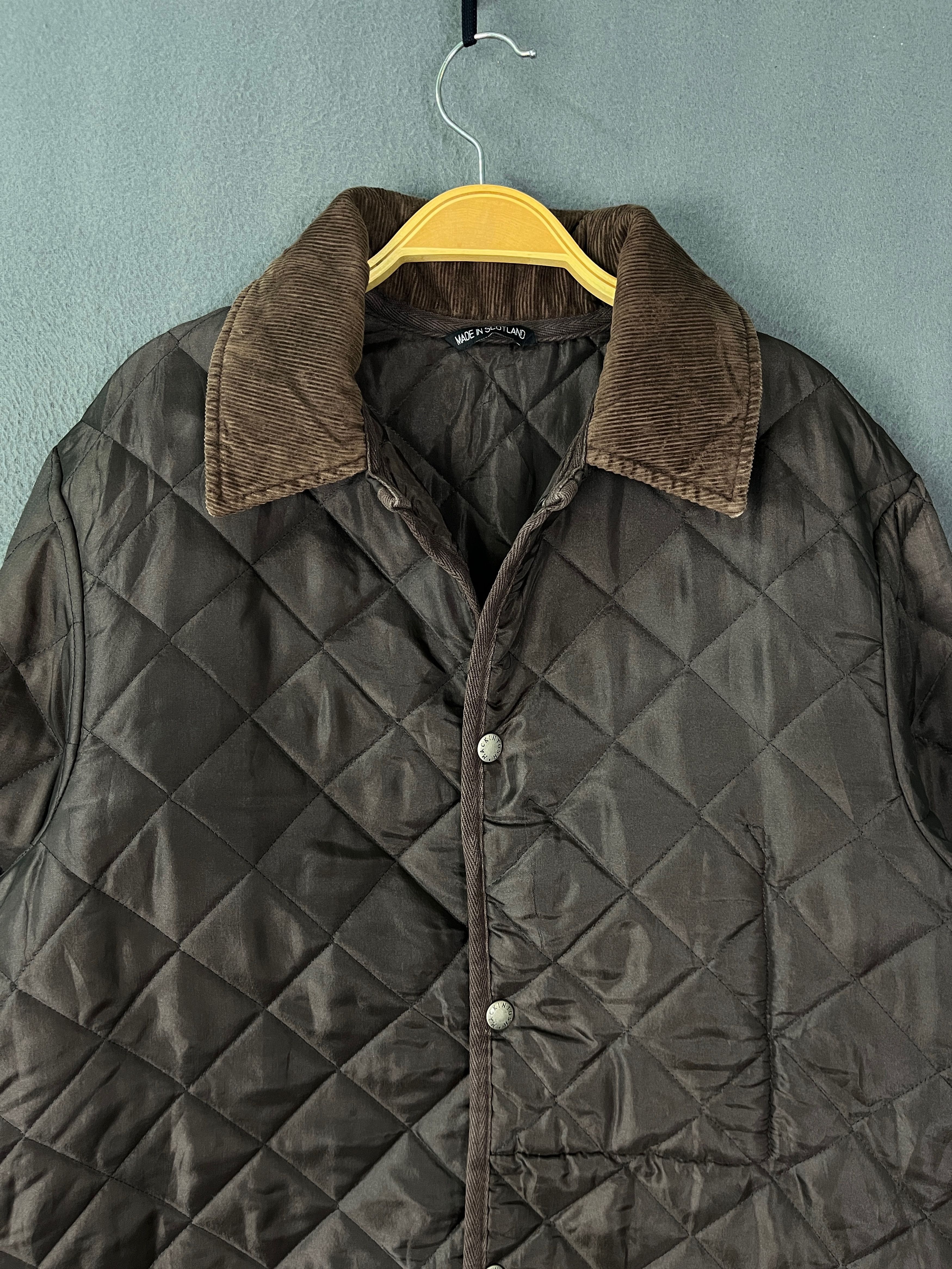 Mackintosh Mackintosh Quilted Jacket Made in Scotland For Ships Size US L / EU 52-54 / 3 - 3 Thumbnail