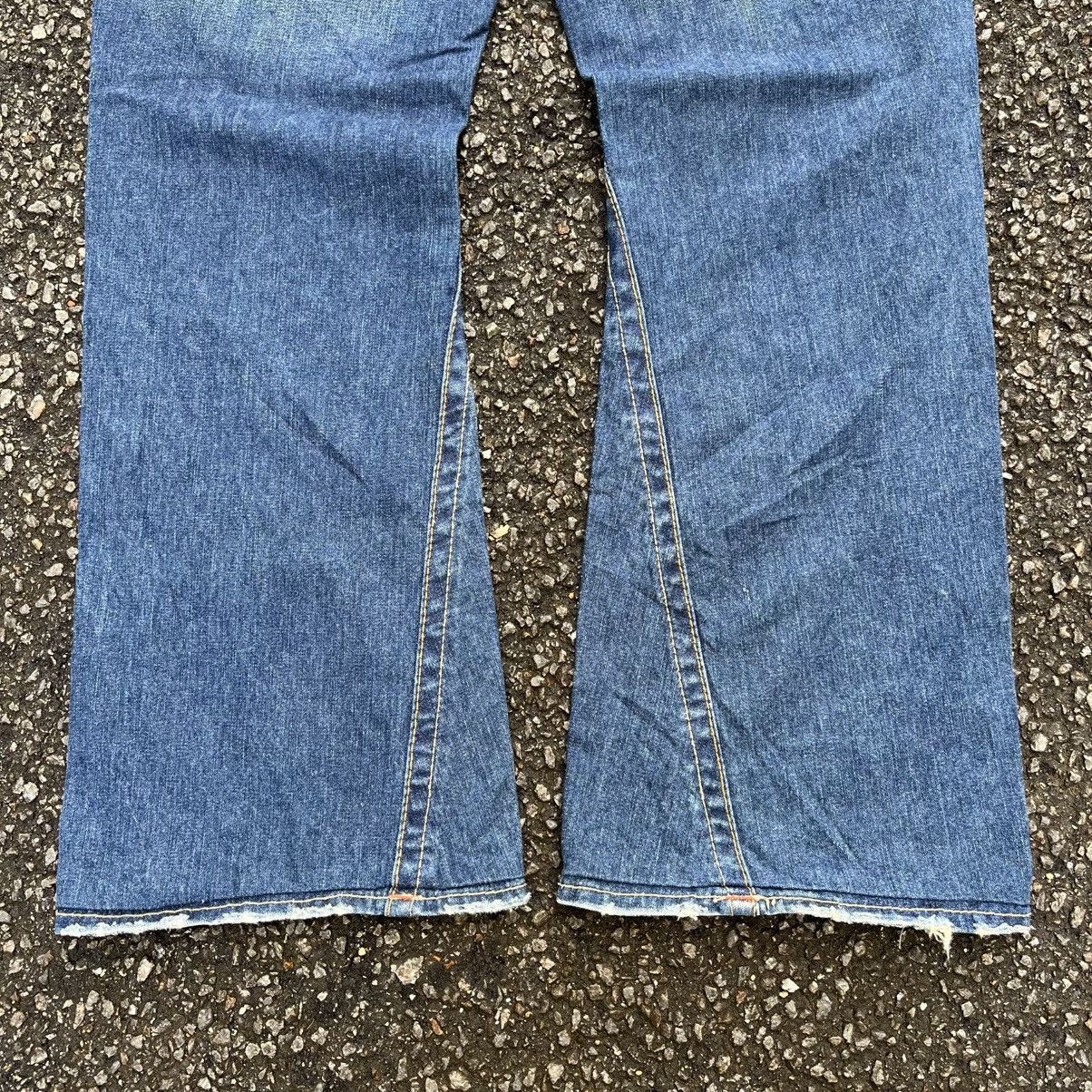 Tornado Mart True Religion Flare Jeans 803 Distressed Boot Cut Denim Punk Size US 33 - 12 Thumbnail