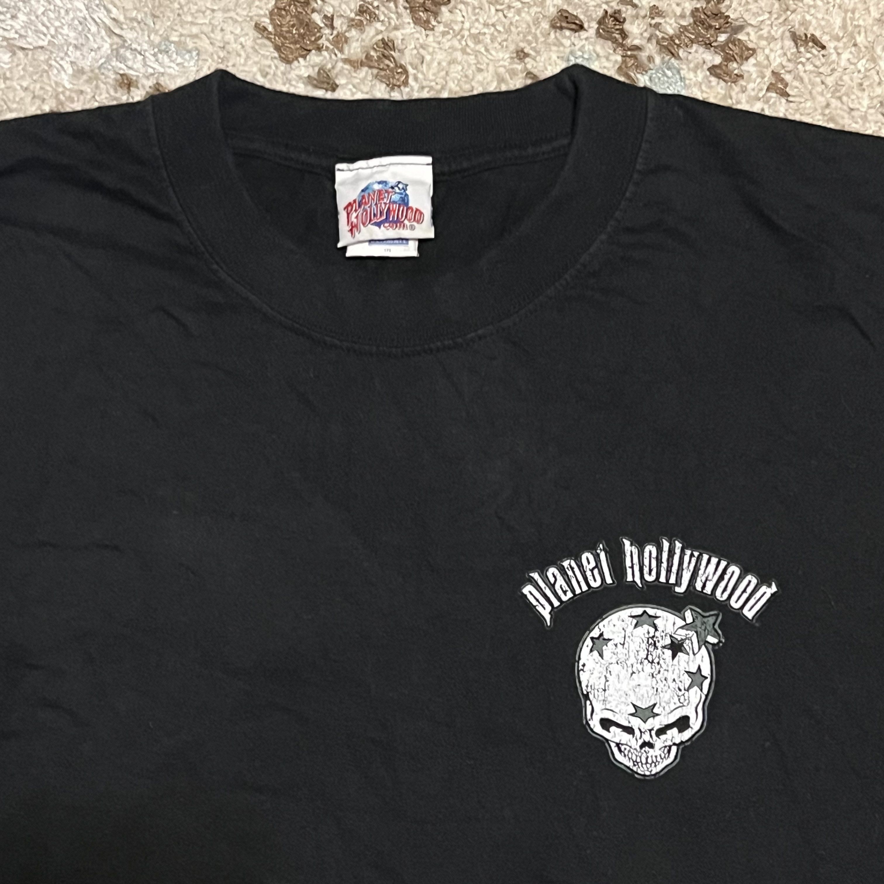 Planet Hollywood Planet Hollywood Paris Extreme Pictures Skeleton Shirt 2XL Size US XXL / EU 58 / 5 - 4 Thumbnail