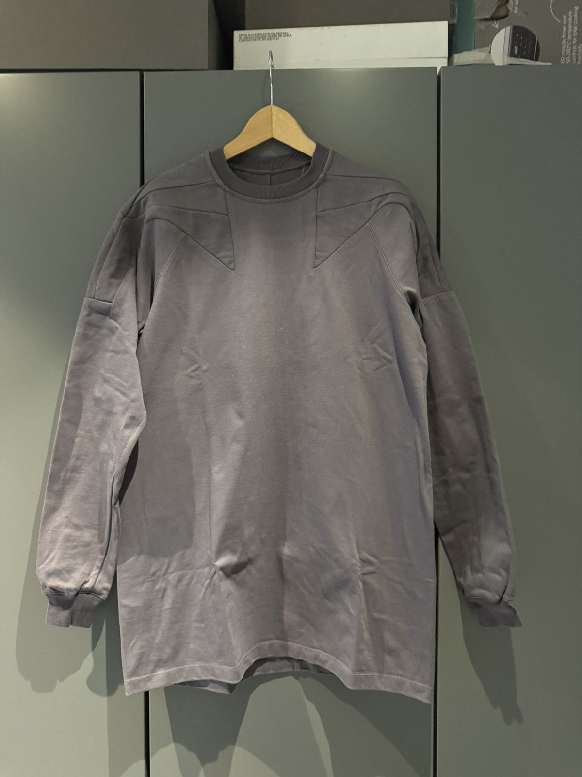 Rick Owens Rick Owens lavender purple long sleeve FW21 (size M/46) Size US M / EU 48-50 / 2 - 4 Thumbnail