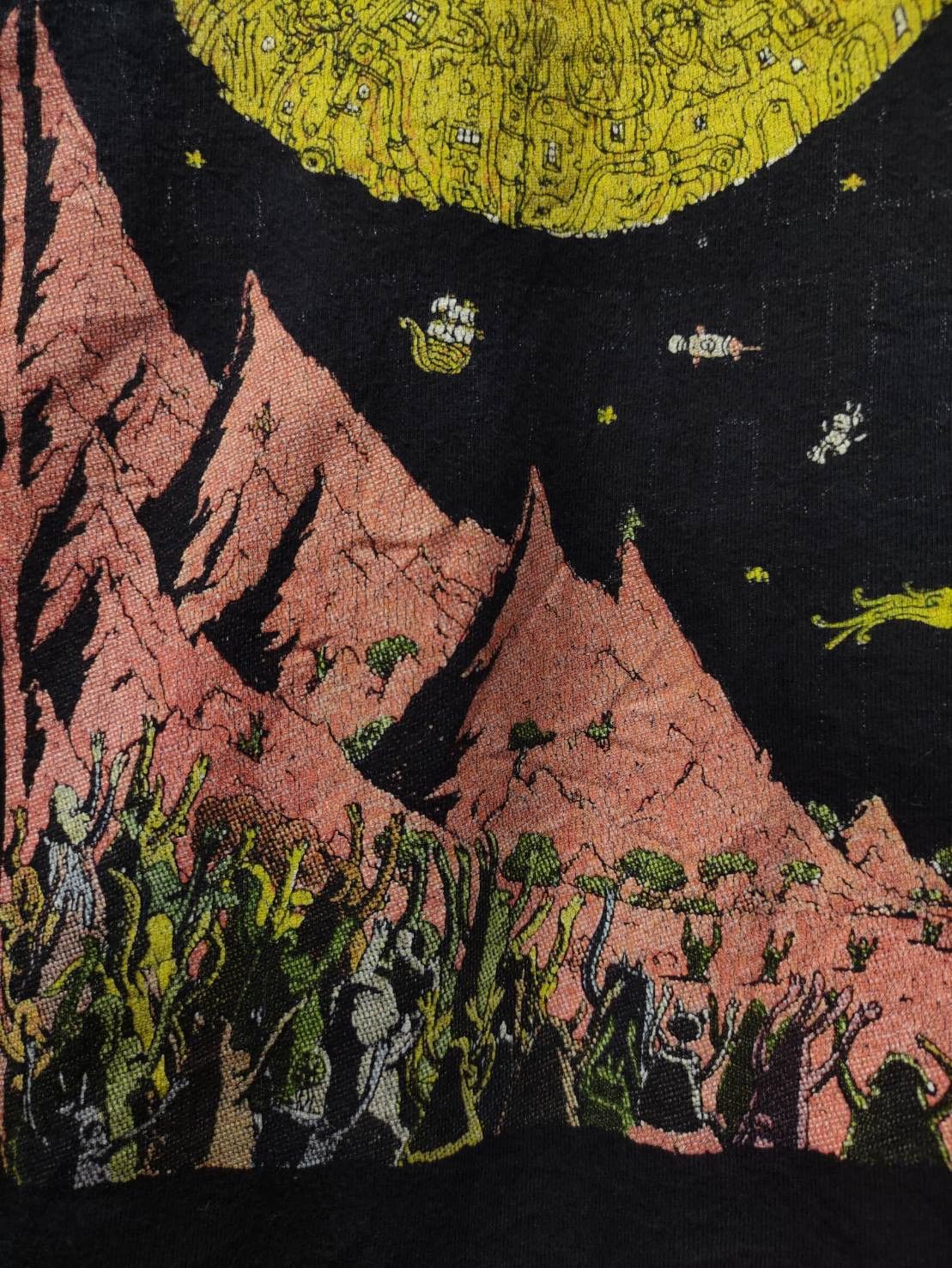 Band Tees Dance Gavin Dance Band " Mothership " Album Promo T-Shirt Size US L / EU 52-54 / 3 - 5 Thumbnail