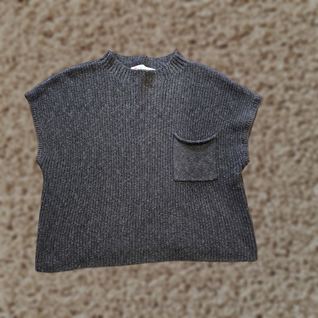 Free People **Gray Oversized Chunky Knit Free People Womens Medium Pullover** User: **Oversized Chunky Knit Gray Free People Womens Medium Pullover** Size M / US 6-8 / IT 42-44 - 1 Thumbnail