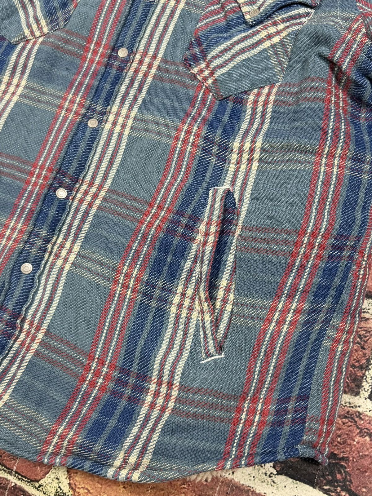 Polo Ralph Lauren Vintage Polo Country Ralph Lauren Flannel Jacket Sherpa Line Size US XL / EU 56 / 4 - 9 Thumbnail