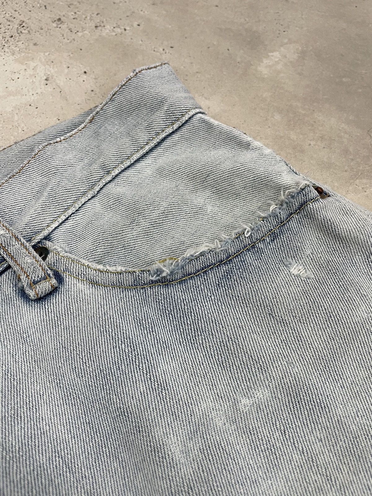 Japanese Brand × Uniqlo Uniqlo Double Knee Stain Distressed Custom Size US 33 - 11 Thumbnail