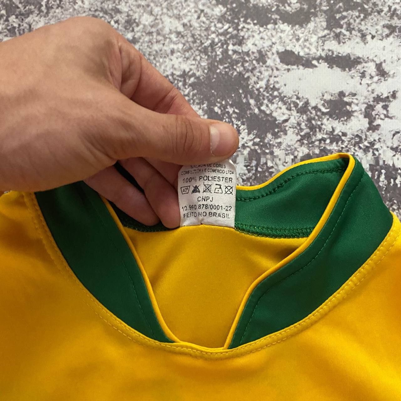 Other VINTAGE PELE 10 BRAZIL JERSEY SHIRT L RIO DE JANEIRO Size US M / EU 48-50 / 2 - 6 Thumbnail