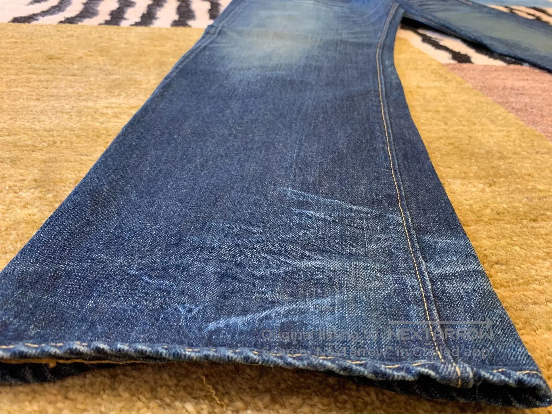 Sugar Cane Sugar Cane 901 Relaxed Straight Jeans. Size US 34 / EU 50 - 3 Thumbnail