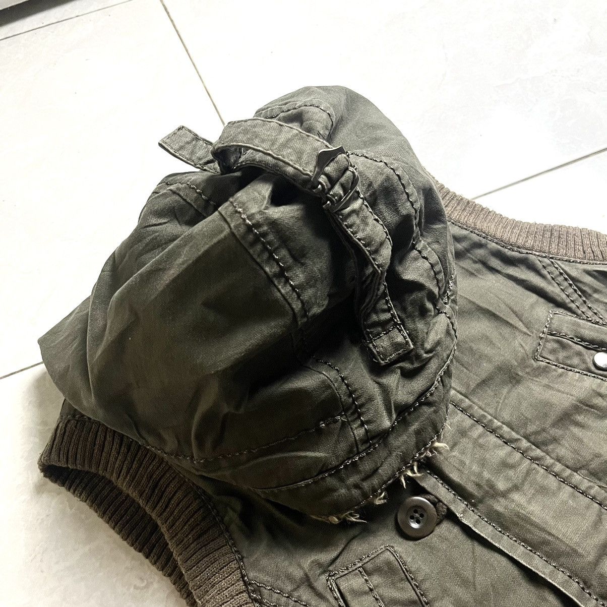 Le Grande Bleu (L.G.B.) 💸ACCEPT BINDING💸 Lefua Lea lgb style olive green vest Size US S / EU 44-46 / 1 - 5 Thumbnail