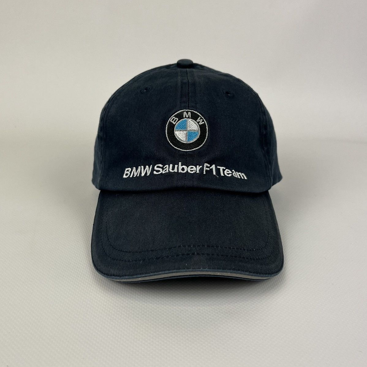 BMW 2009 BMW Sauber F1 Team Racing Sport Top Hat Cap Blue Motor Size ONE SIZE - 2 Thumbnail