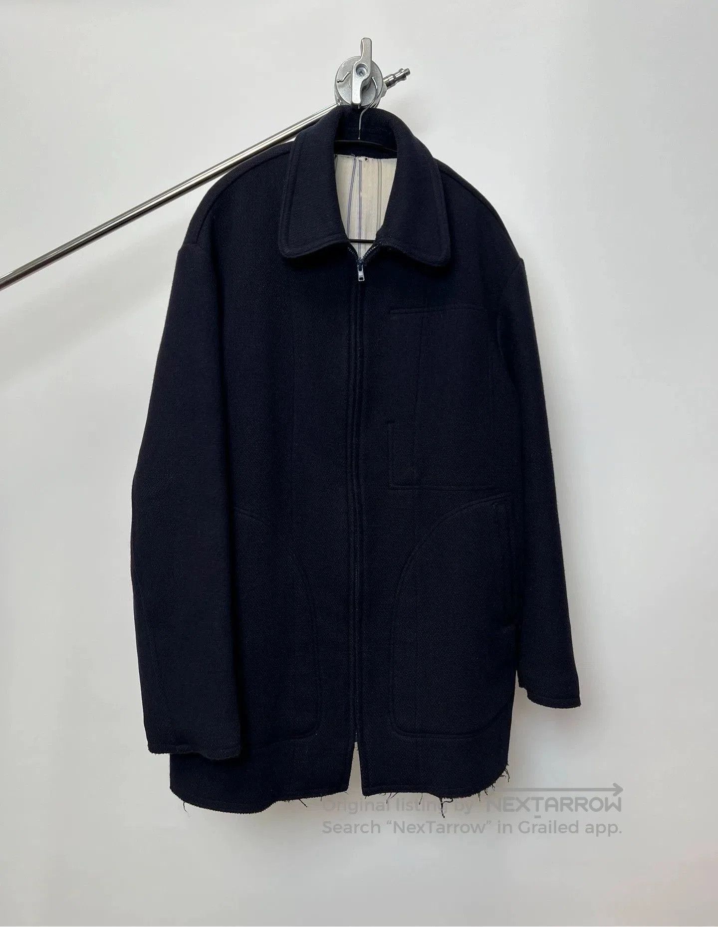 Yohji Yamamoto Black Long Sleeve Zip. Size US L / EU 52-54 / 3 - 1 Thumbnail