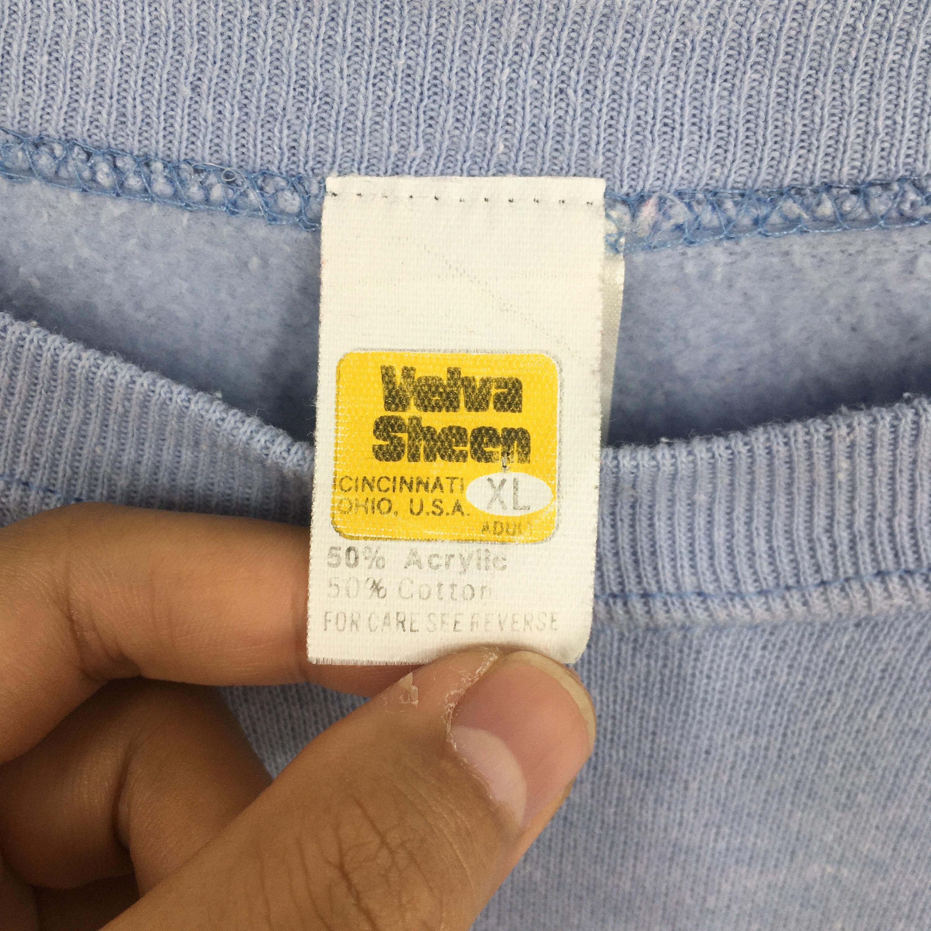 NCAA × Velva Sheen Vintage 90s North Carolina Tar Heels Sweatshirt Small Size US S / EU 44-46 / 1 - 5 Thumbnail