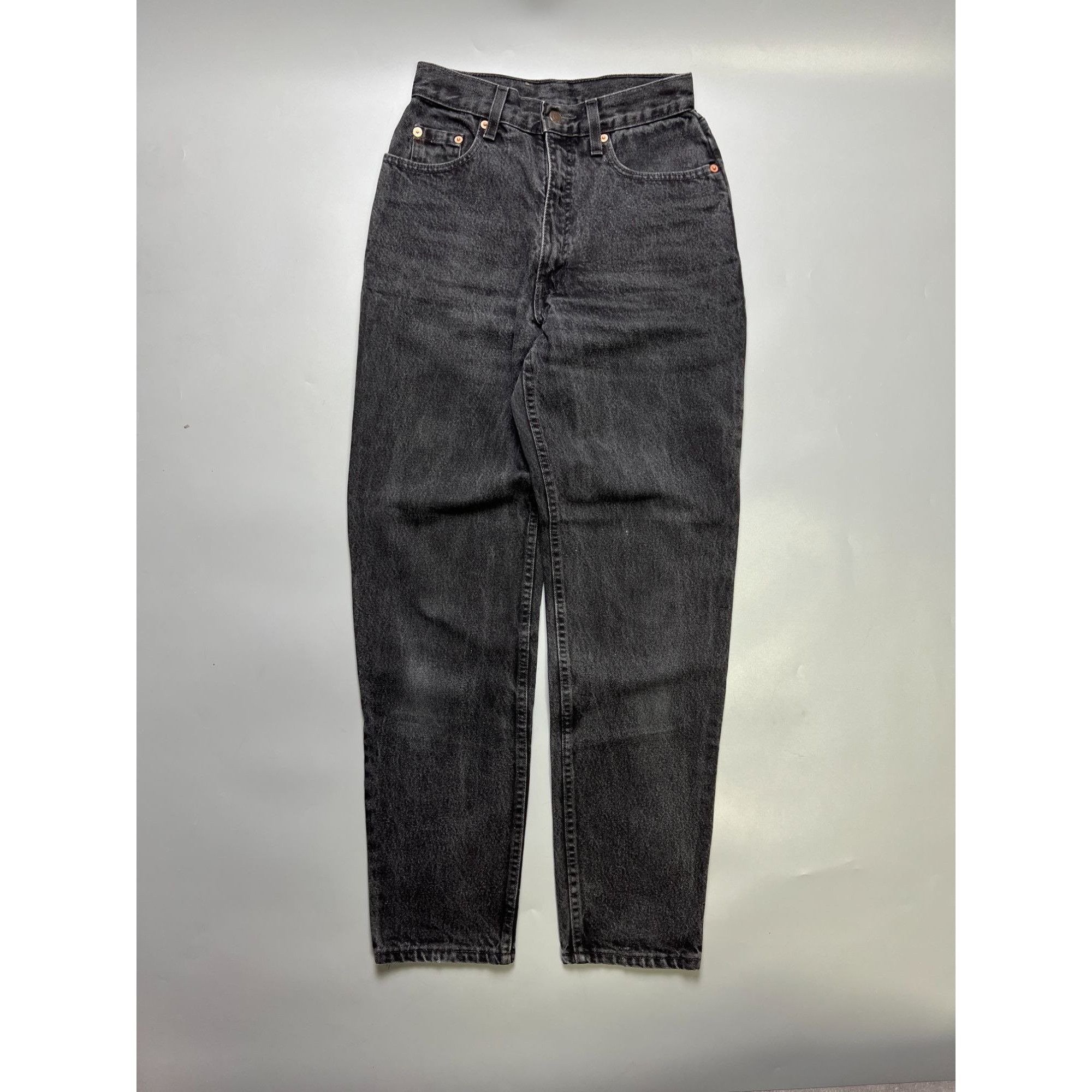 Levi's Vintage Clothing Levi’s 881 Orange Tab Vintage Black Denim Jeans (Y1055) Size US 30 / EU 46 - 1 Thumbnail