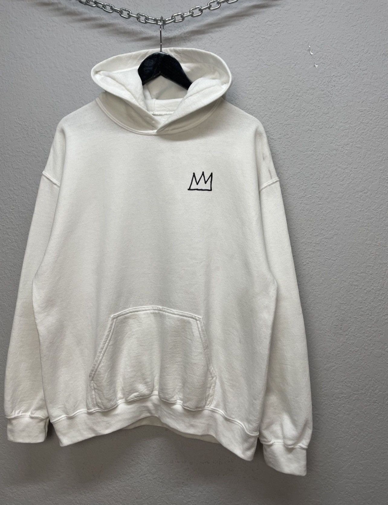 Jean-Michel Basquiat Vintage Y2K Jean Michel Basquiat Boxy Fit Hoodie Size US L / EU 52-54 / 3 - 8 Thumbnail