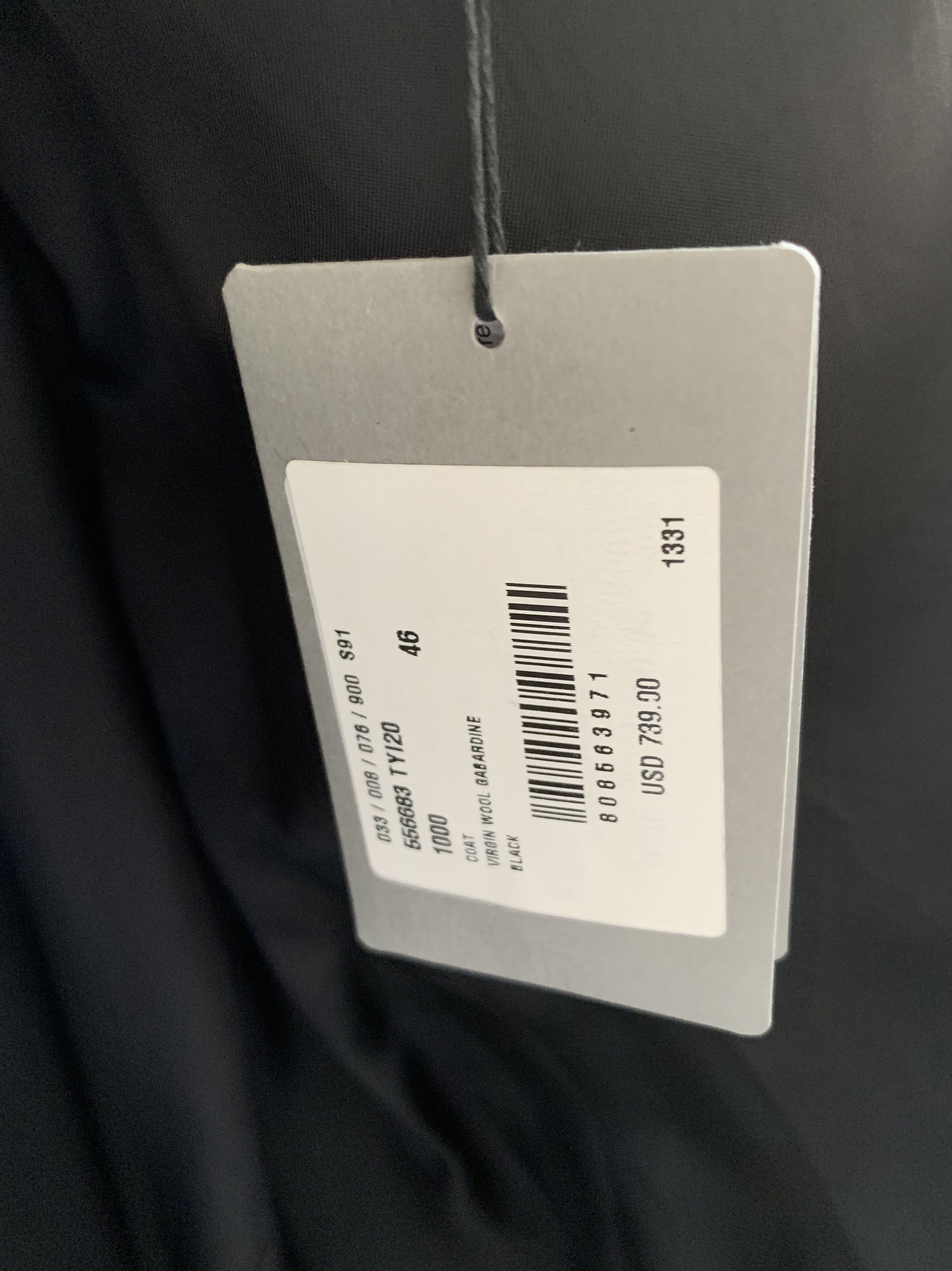 Balenciaga Virgin Wool Coat Size US S / EU 44-46 / 1 - 9 Thumbnail