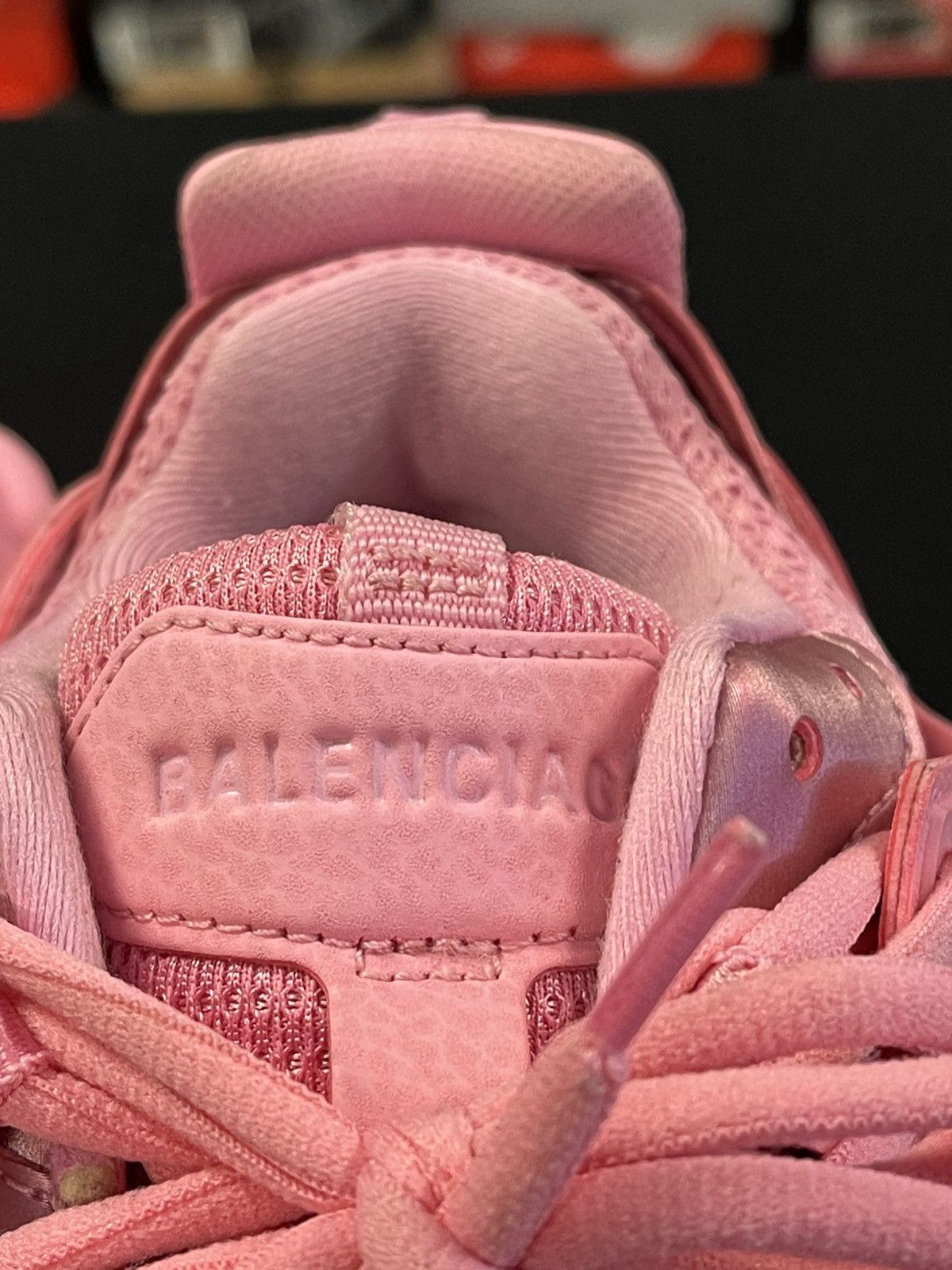 Balenciaga Size 6 - Balenciaga Track Trainer Pink Size US 6 / IT 36 - 8 Thumbnail