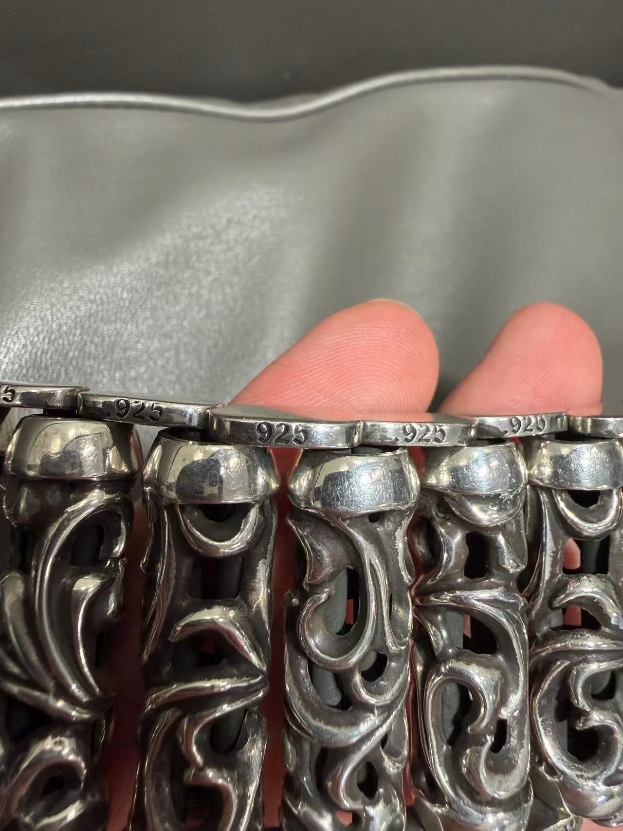 Chrome Hearts Chrome Hearts Roller Belt Size 32 - 6 Thumbnail