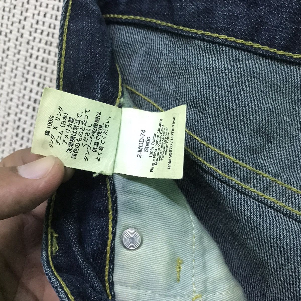 Japanese Brand paperdenim&cloth‼️ bootcut made in usa 13369 paint pants Size 28" / US 6 / IT 42 - 8 Thumbnail