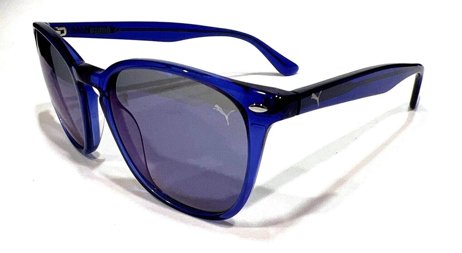 Puma Puma PE0079S 003 Blue Unisex Sunglasses 51-19 145 New Box Size ONE SIZE - 3 Thumbnail