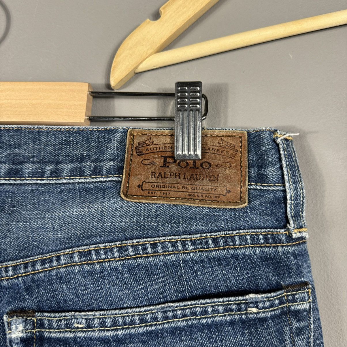 Polo Ralph Lauren Polo Ralph Lauren Distressed Sullivan Slim Jeans Size US 32 / EU 48 - 4 Thumbnail