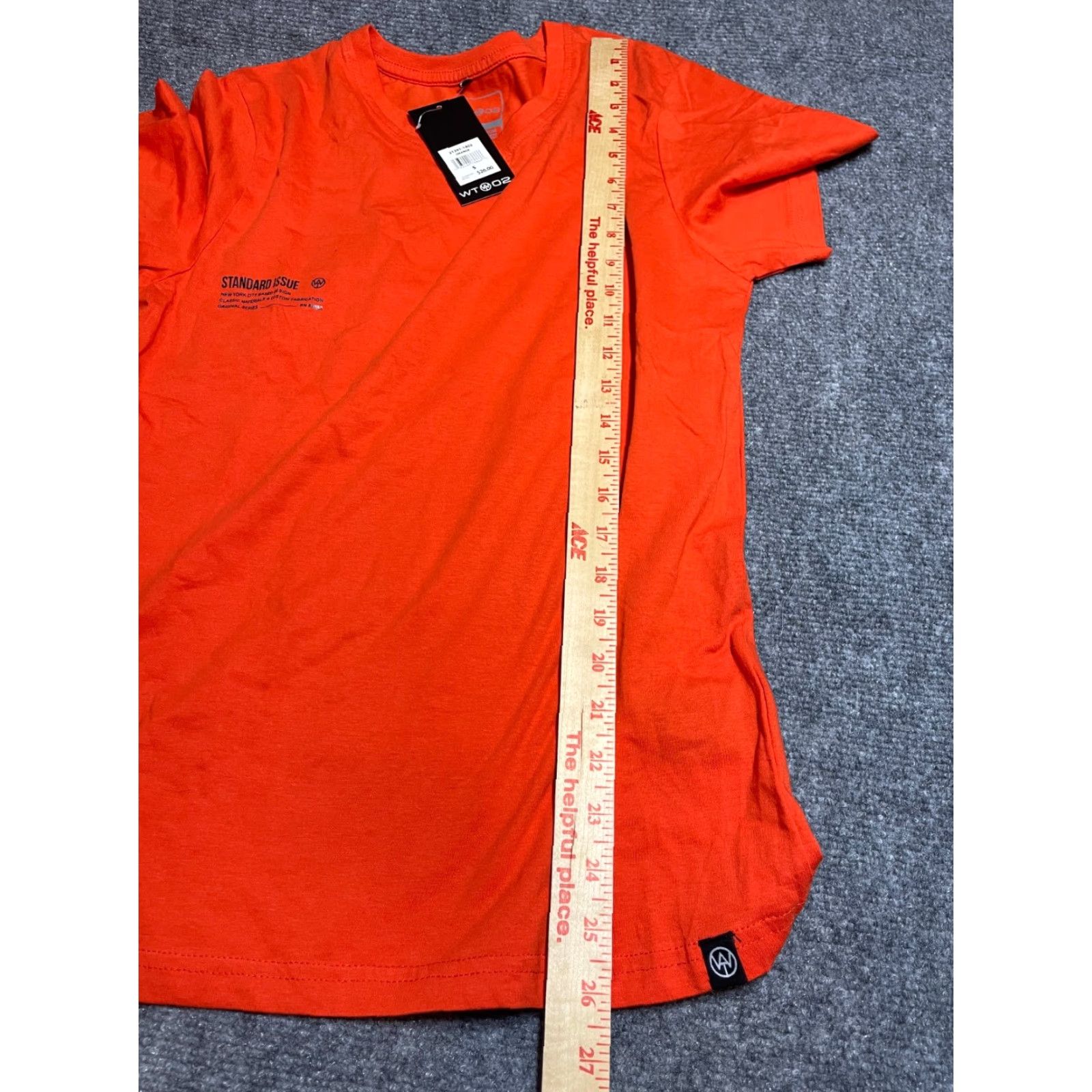 Vintage WT 02 Standard Issue Tee Shirt Mens Small S Short Sleeve New with Tag Shirt Soldiers Military Orange Crew Neck Short Sleeve Shirt Men Mens Size US S / EU 44-46 / 1 - 2 Thumbnail