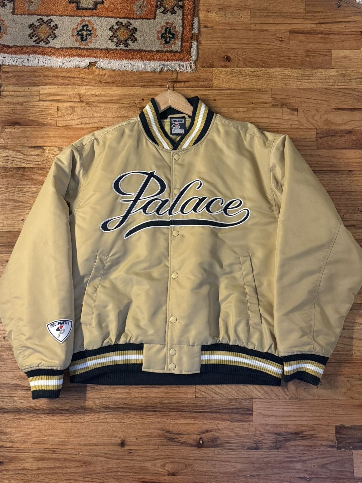 Palace Palace Satin The Arena Varsity Jacket | Grailed