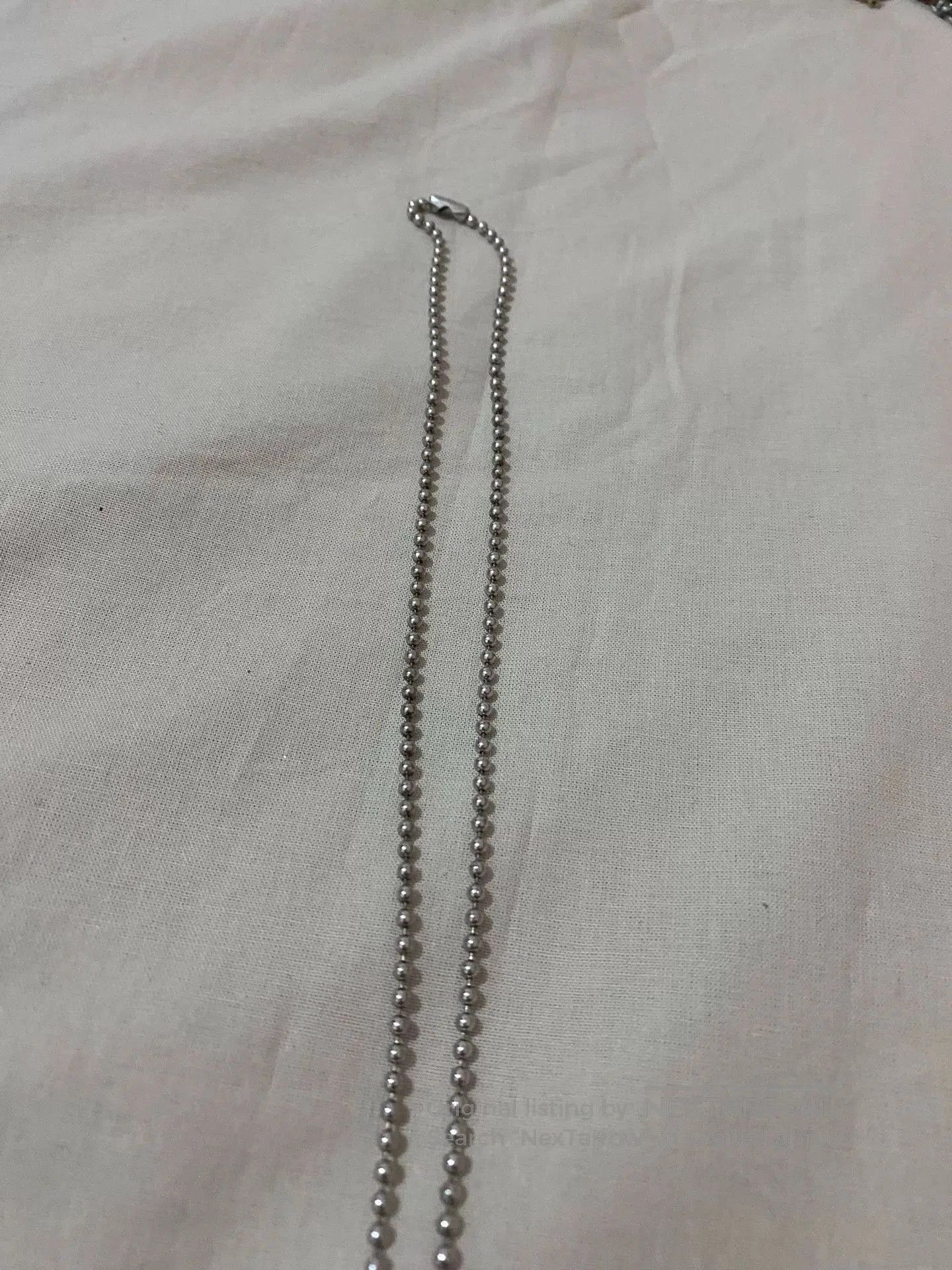 Vivienne Westwood Vivienne Westwood Vintage Ar Military Tag Necklace. Size ONE SIZE - 3 Thumbnail