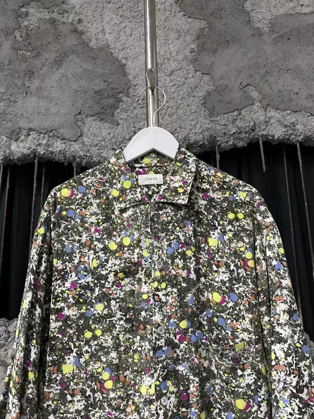 Lemaire Lemaire Graffiti Floral Polka Dot Shirt. Size M / US 6-8 / IT 42-44 - 3 Thumbnail