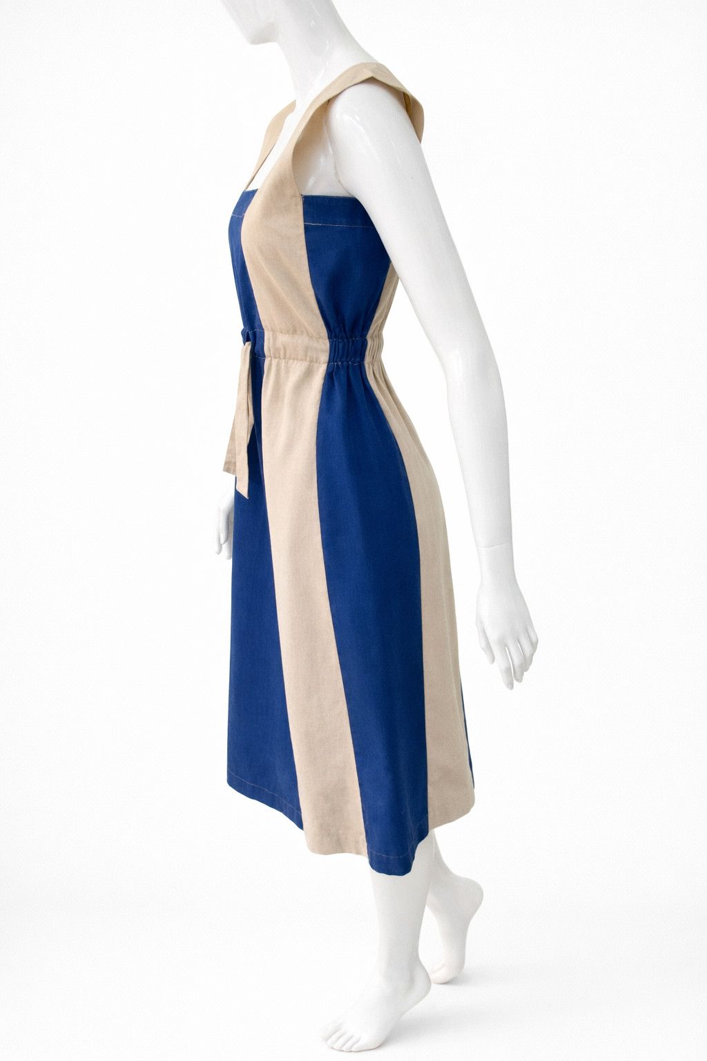 Kenzo 1980s 80s Kenzo Takada Linen Kenzo Jap Portrait Label Dress Size M / US 6-8 / IT 42-44 - 8 Thumbnail
