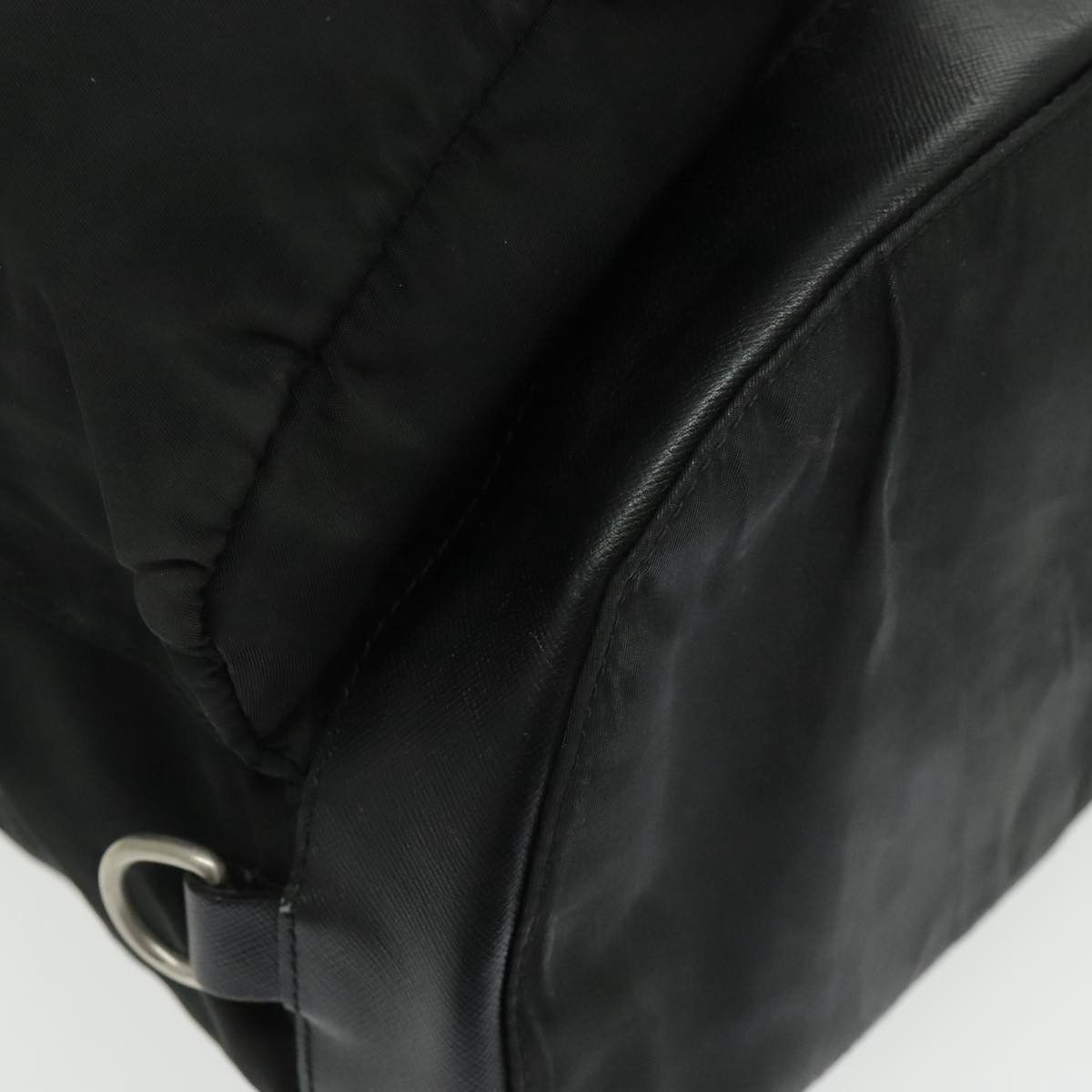 Prada PRADA Backpack Nylon Black Silver Size ONE SIZE - 15 Thumbnail
